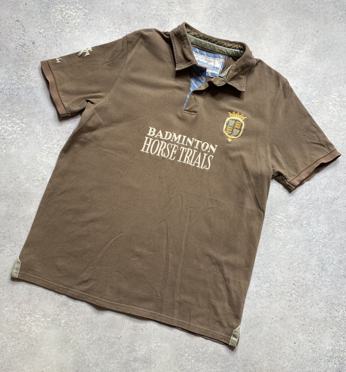 Other Joules Badminton Horse Trials Mens Polo Shirt Size US XL / EU 56 / 4 - 2 Thumbnail