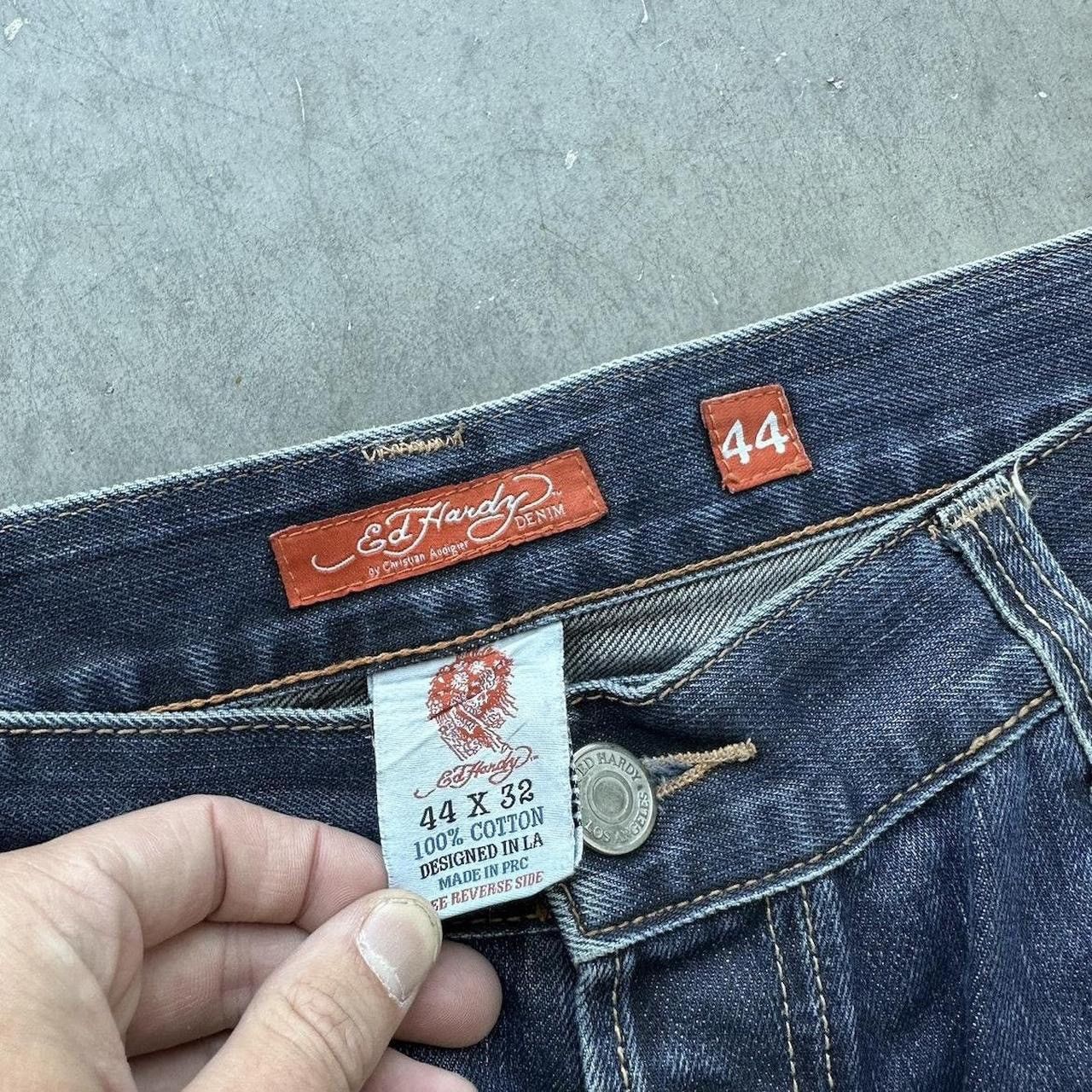 Ed Hardy super sick grail ed hardy baggy jeans Size US 44 / EU 60 - 5 Thumbnail