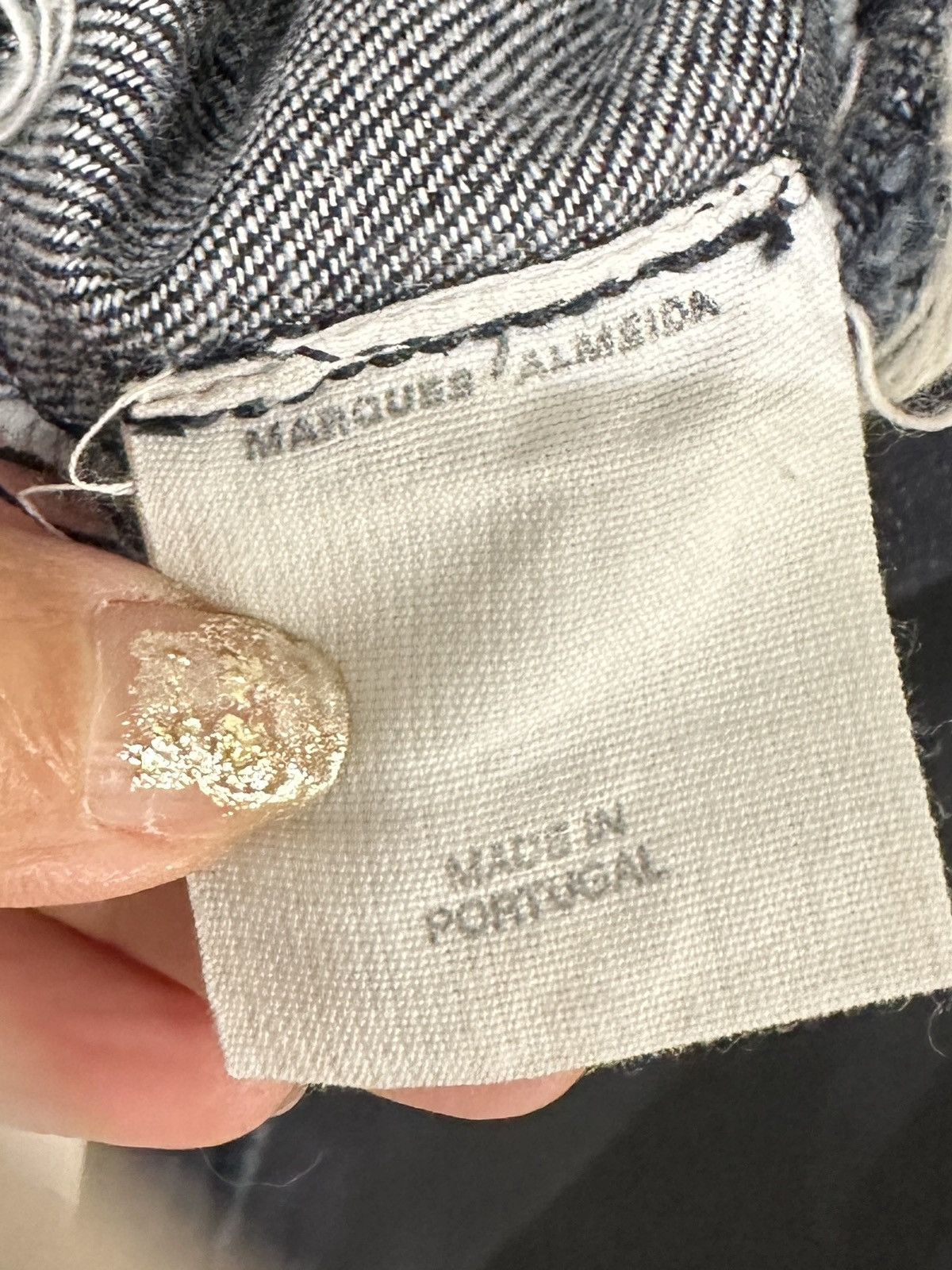 Marques'Almeida Marques Almeida all blue women aged jumpsuit denim/US4 Size S / US 4 / IT 40 - 4 Thumbnail