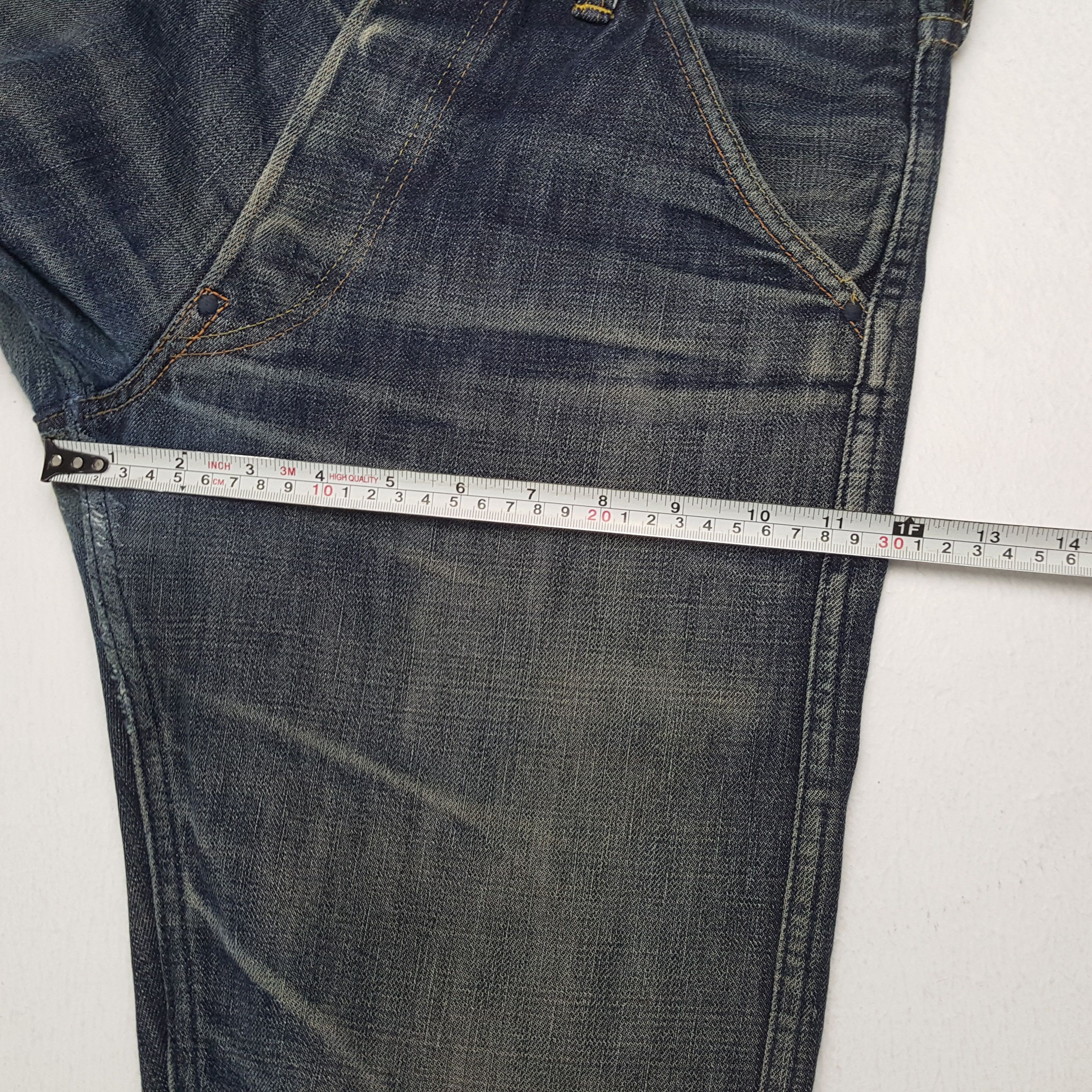 Evisu × Japanese Brand × Vintage Vintage EVISU Japanese Brand Daicock Custom Style Jeans Size US 30 / EU 46 - 9 Thumbnail