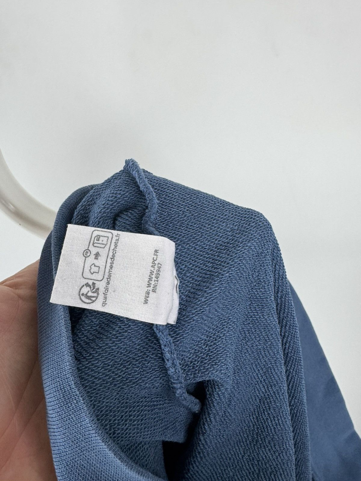 A.P.C. A.P.C. Rue Madame Paris Big Logo Sweatshirt Size US M / EU 48-50 / 2 - 5 Thumbnail