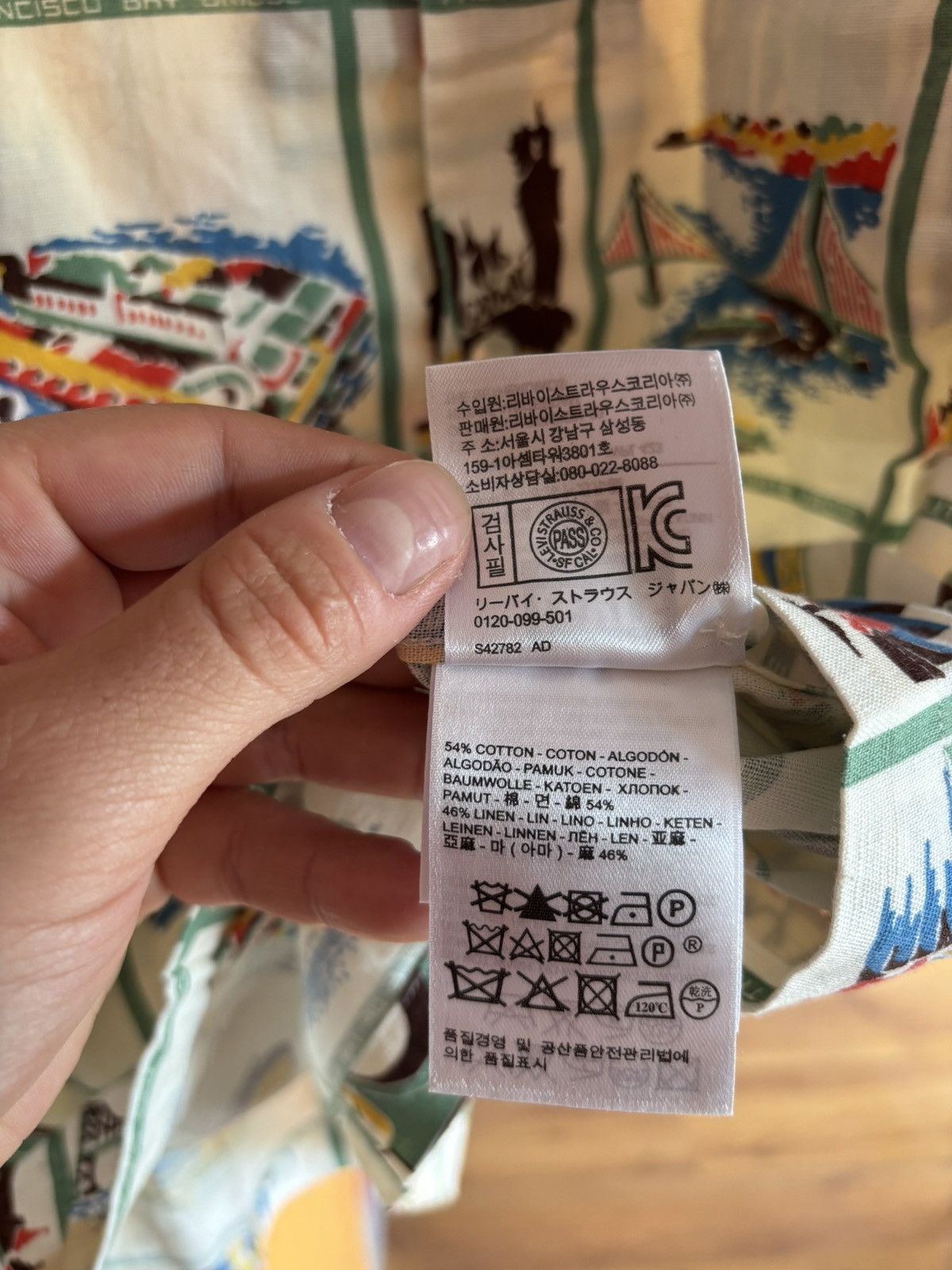 Levi's × Levi's Vintage Clothing Levi's Men's multi 1930’s Gayway Souvenir Shirt medium BNWT Size US M / EU 48-50 / 2 - 7 Thumbnail