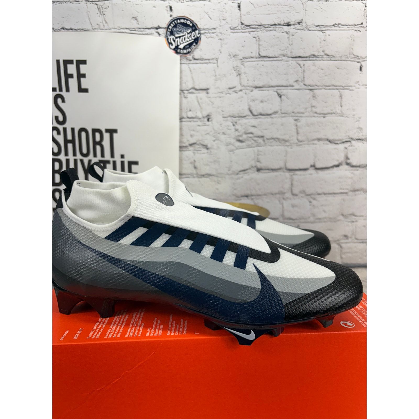 Nike Nike Vapor Edge 360 Pro Ghost Lace Football Cleats Men 14.5 Size US 15 / EU 48 - 5 Thumbnail