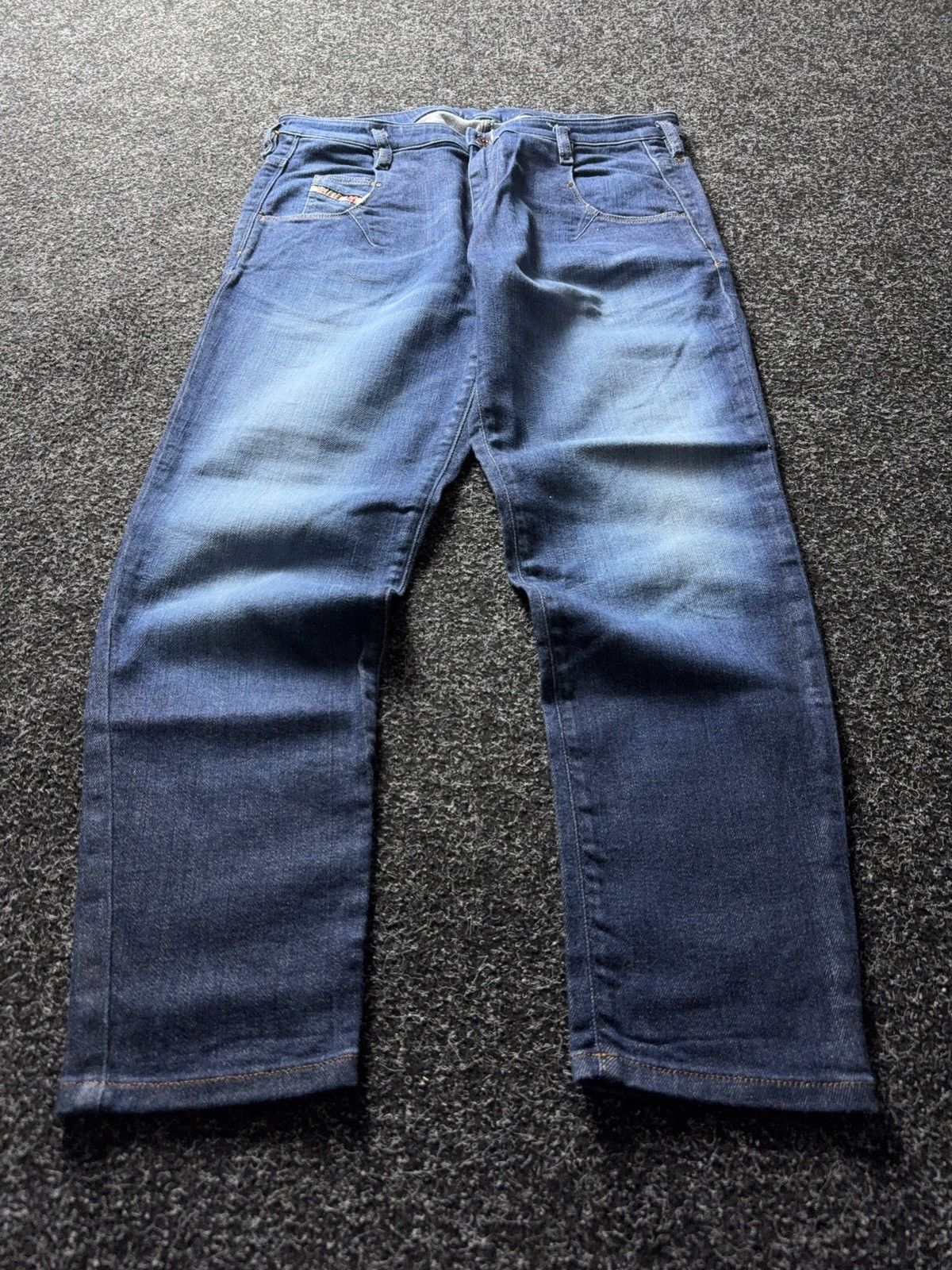 Diesel Luxury 00s Y2K Diesel Chinelle Regular Slim Tapered Jeans Size 30" / US 8 / IT 44 - 1 Thumbnail