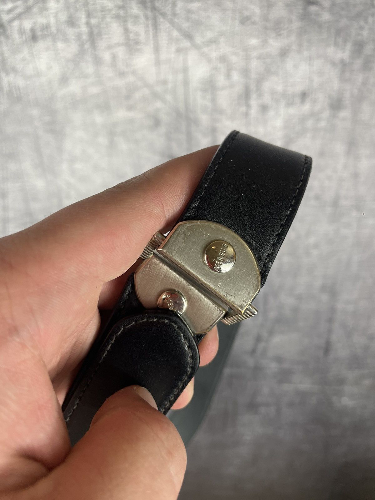 Versus VERSUS Gianni Versace leather belt Size ONE SIZE - 2 Thumbnail