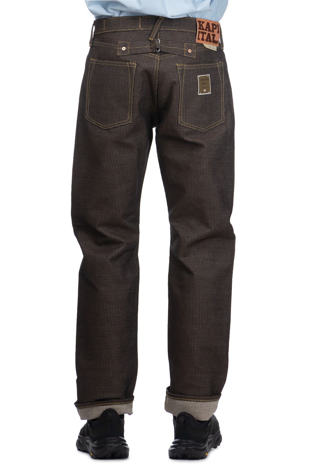 Kapital KAPITAL century denim monkey cisco jeans no.5+S brown new 32 Size US 32 / EU 48 - 8 Thumbnail