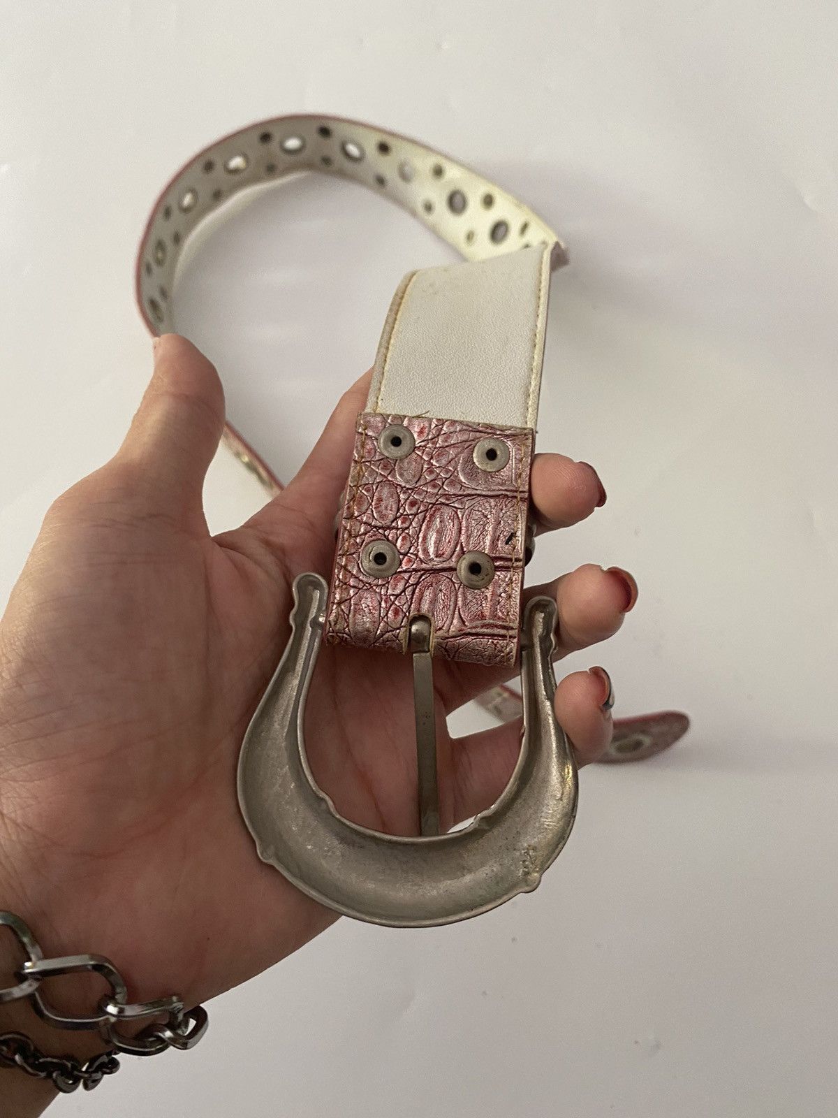 Beauty Beast × If Six Was Nine × Vintage vintage studded leather belt Size ONE SIZE - 6 Thumbnail