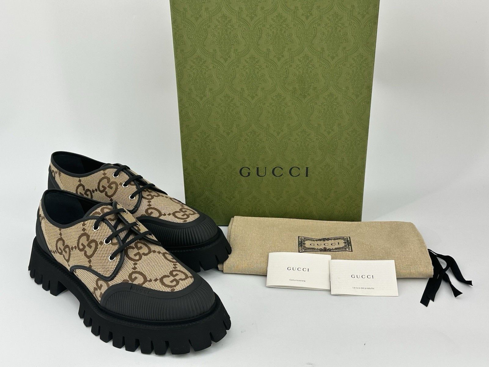 Gucci Size-EU-46,5/UK-12,5/US-13,5 New Gucci Men's Shoes Size US 13 / EU 46 - 2 Thumbnail