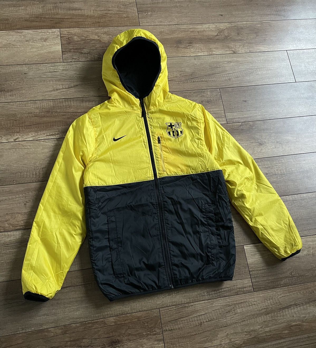 Nike Nike F.C. Barcelona Reversible Hooded Jacket Insulated Size US S / EU 44-46 / 1 - 1 Thumbnail