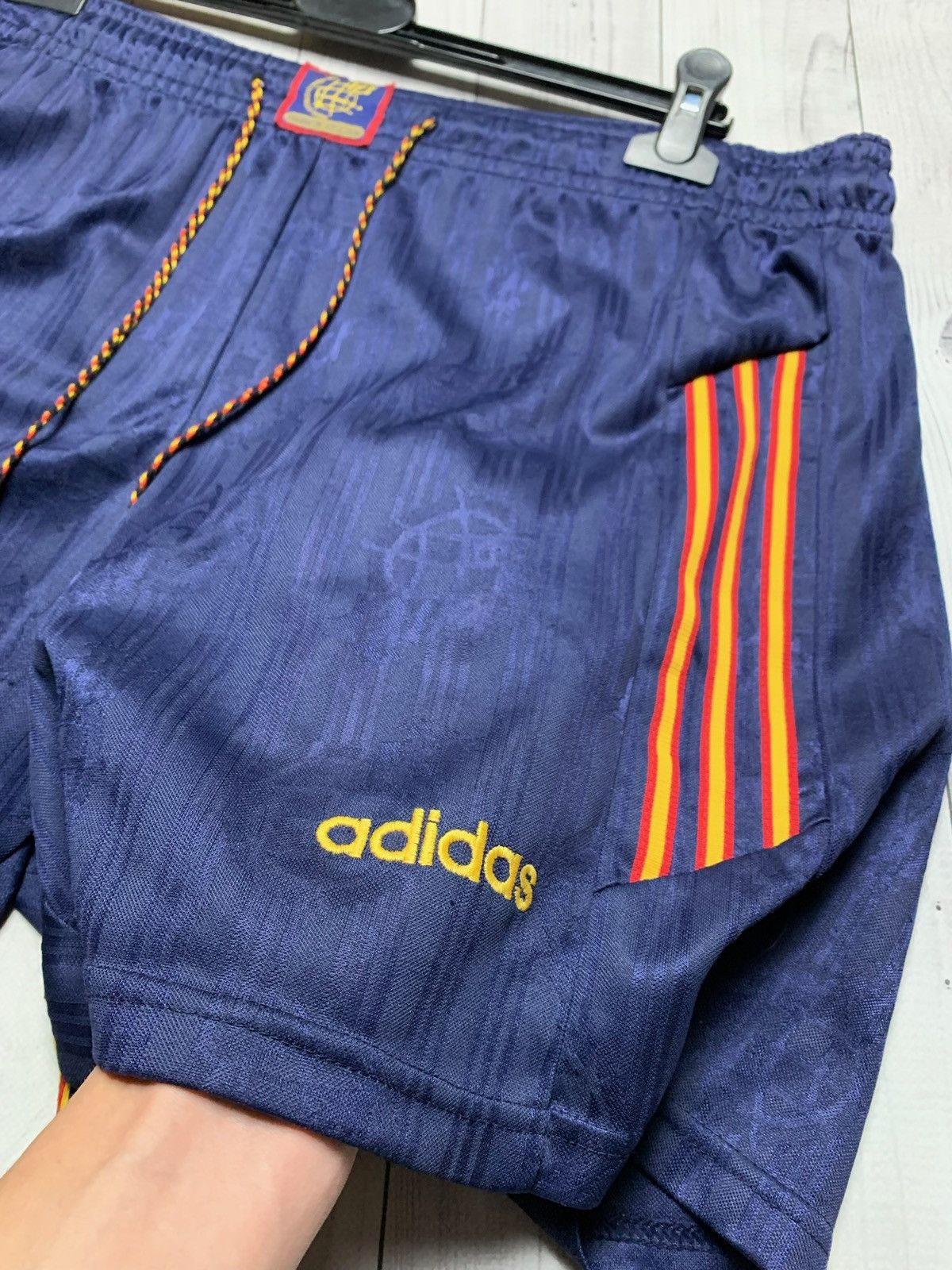 Adidas × Vintage Vintage adidas Spain soccer shorts size L rare Size US 36 / EU 52 - 2 Thumbnail