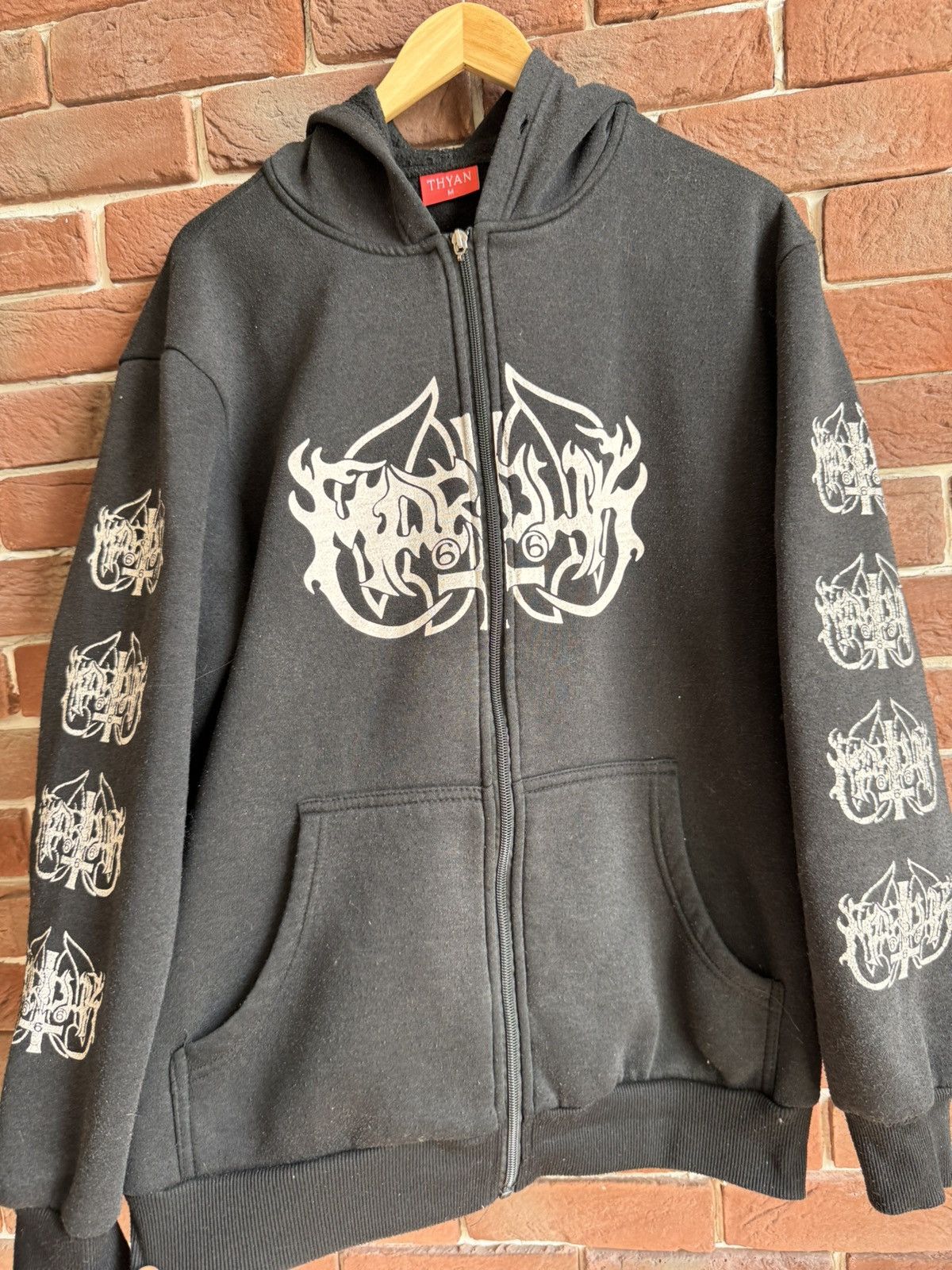 Band Tees VINTAGE MARDUK Panzer Division Black Metal Band hoodie m Size US M / EU 48-50 / 2 - 5 Thumbnail