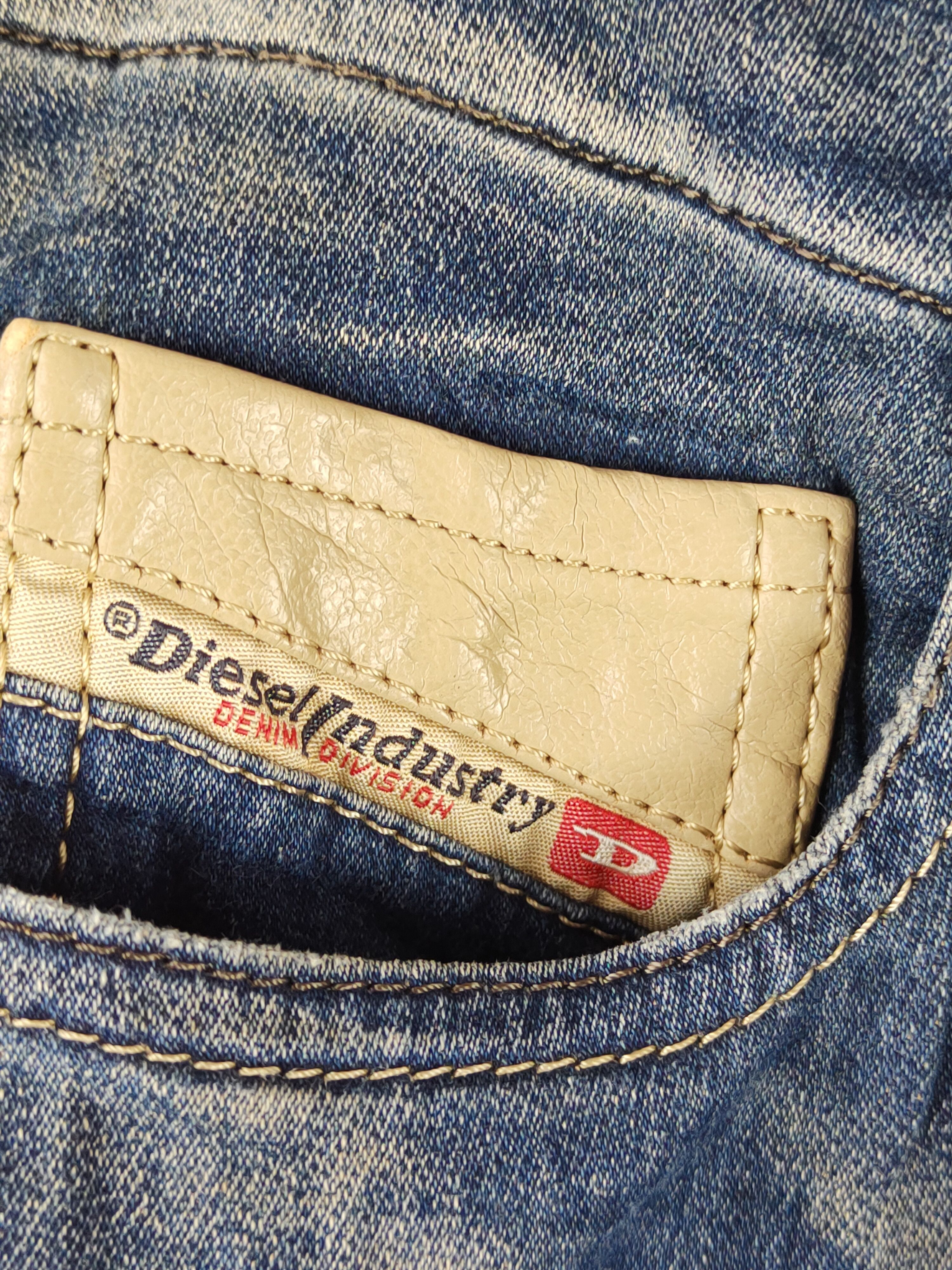 Diesel Diesel Dark Blue Faded Distressed Ripped Jeans #S2354 Size 26" / US 2 / IT 38 - 3 Thumbnail