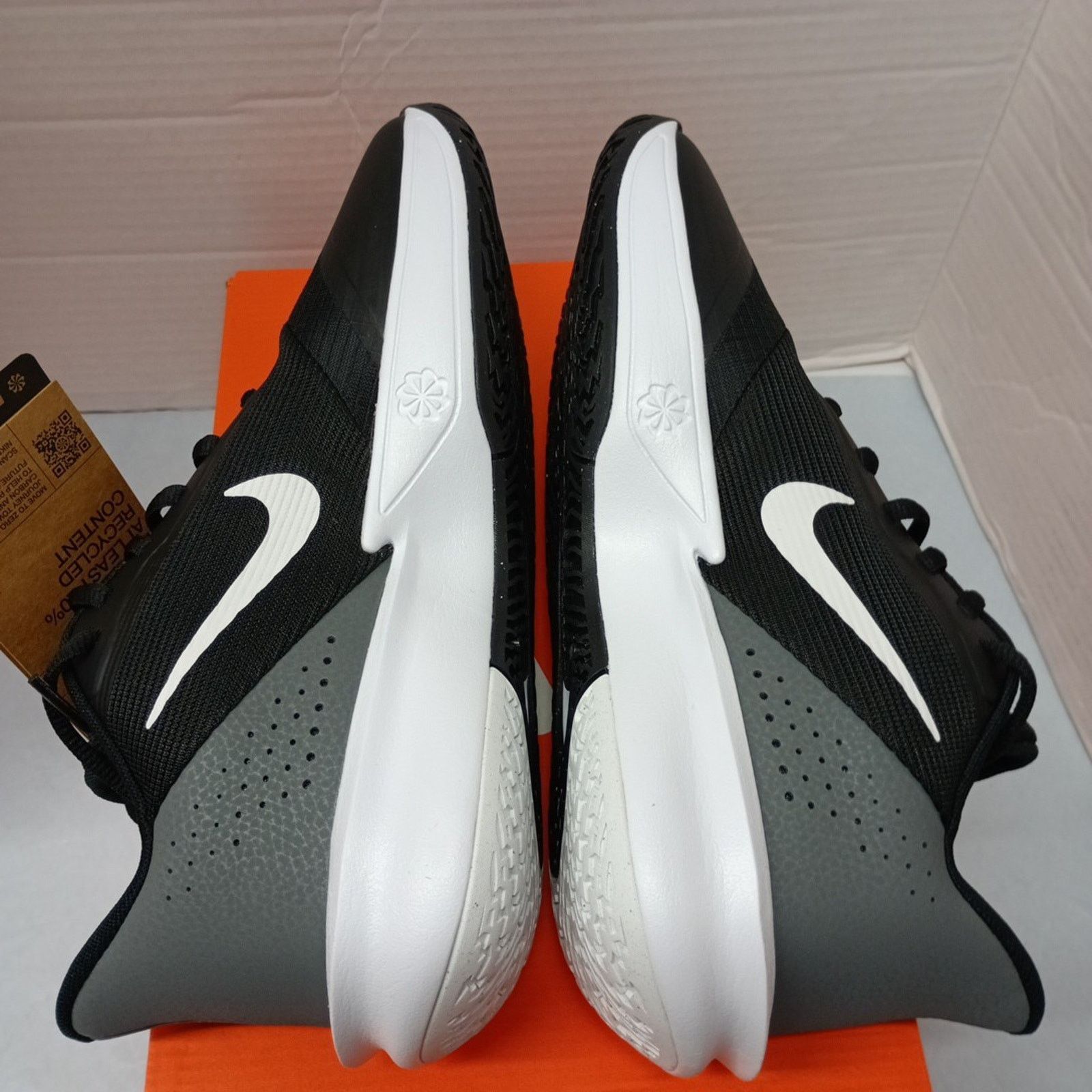 Nike Men's Nike Precision VII Basketball Sneakers Size 8.5 Black Size US 8.5 / EU 41-42 - 6 Thumbnail