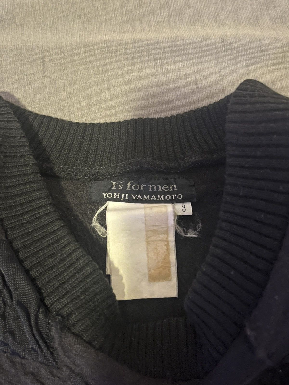 Yohji Yamamoto Y’s for Men Yohji Yamamoto Textured Knit Top Size S Size US S / EU 44-46 / 1 - 2 Thumbnail