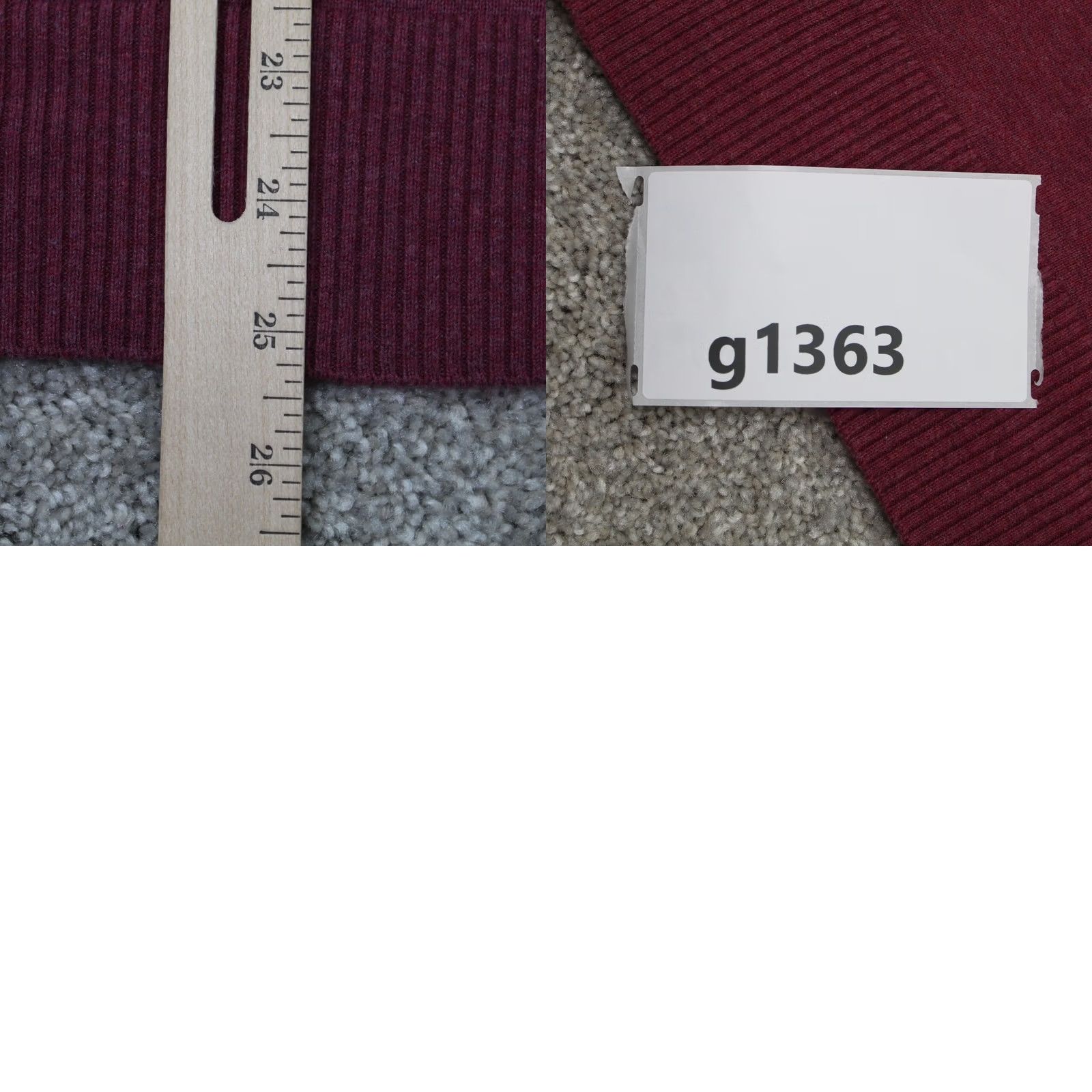 Banana Republic Banana Republic Sweater Men Large Red V-Neck 100% Cotton L/S Pullover Sweatshirt Size US L / EU 52-54 / 3 - 9 Thumbnail