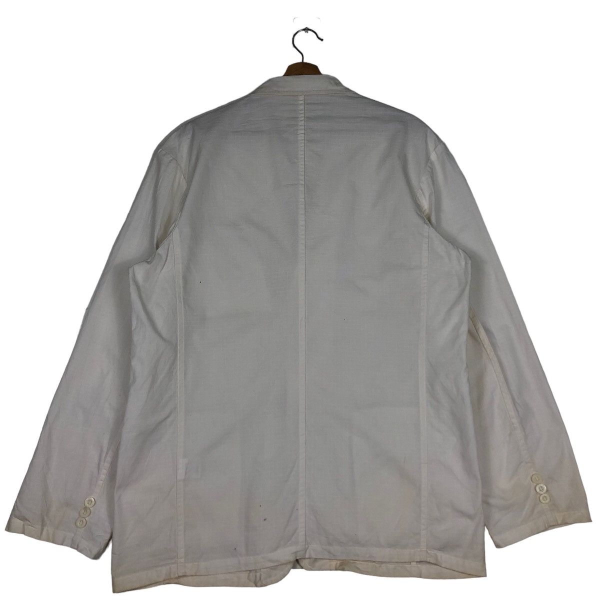 Japanese Brand 🔥Vintage Chore Jacket Elite Models Collezione Issey Miyake Size US L / EU 52-54 / 3 - 8 Thumbnail