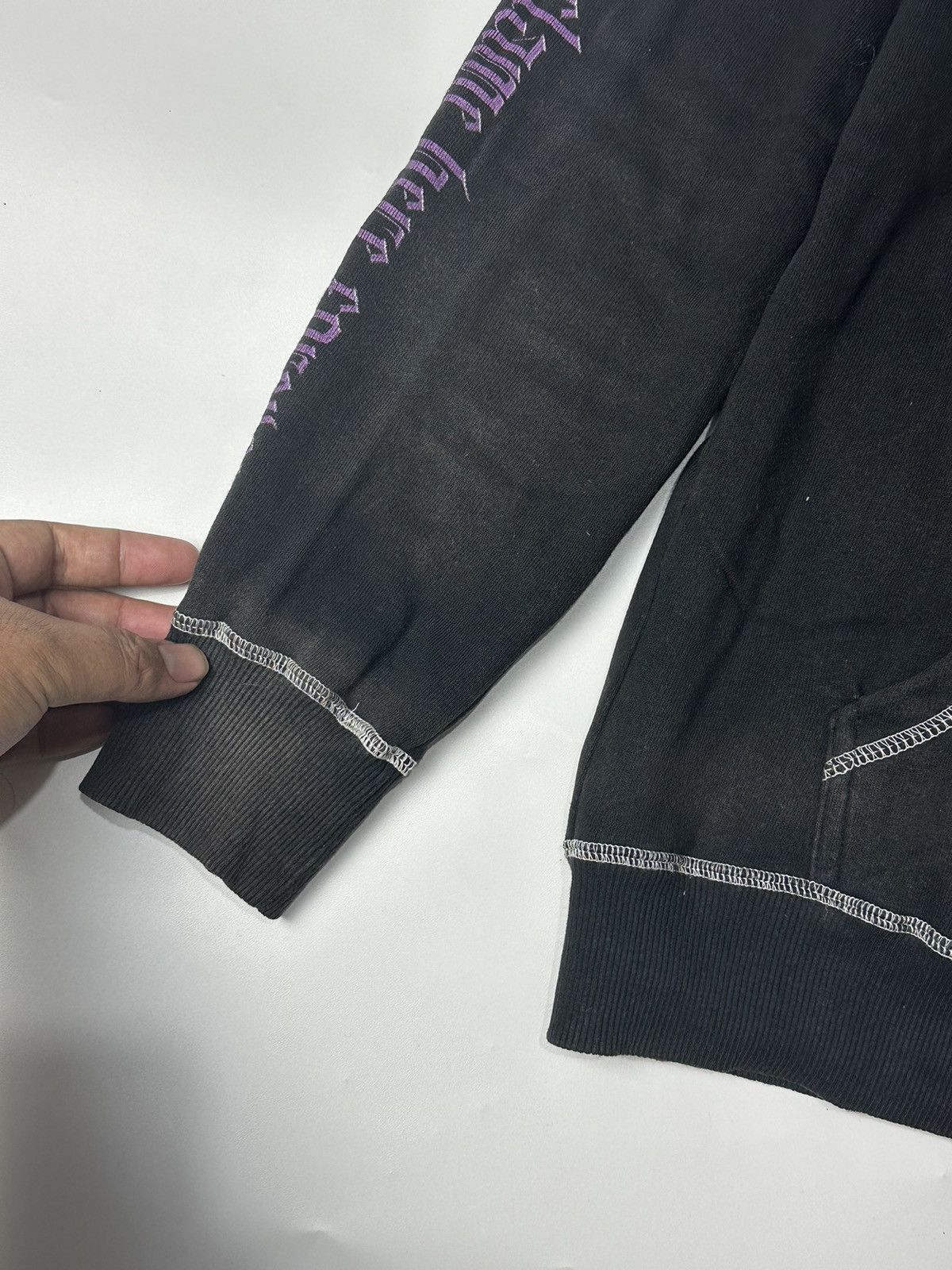 14th Addiction × If Six Was Nine × Japanese Brand Faux Fur Hoodie Sulture Just Faded lgb style Size US M / EU 48-50 / 2 - 5 Thumbnail