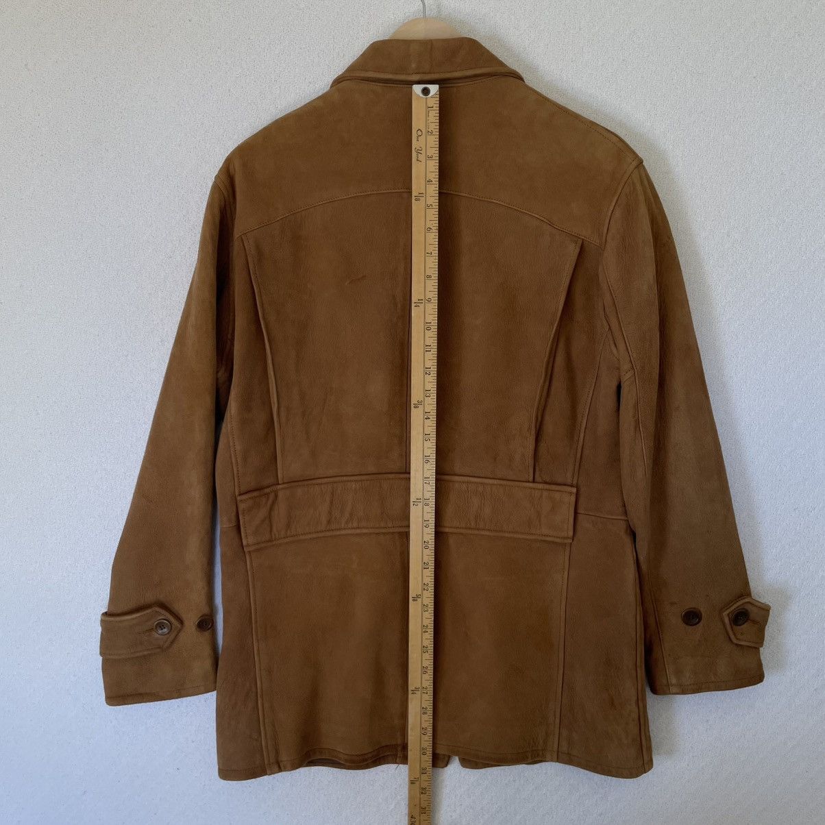 Ralph Lauren RRL Double RL Soft Lamb Suede Leather Jacket Western Safari Size US M / EU 48-50 / 2 - 14 Thumbnail
