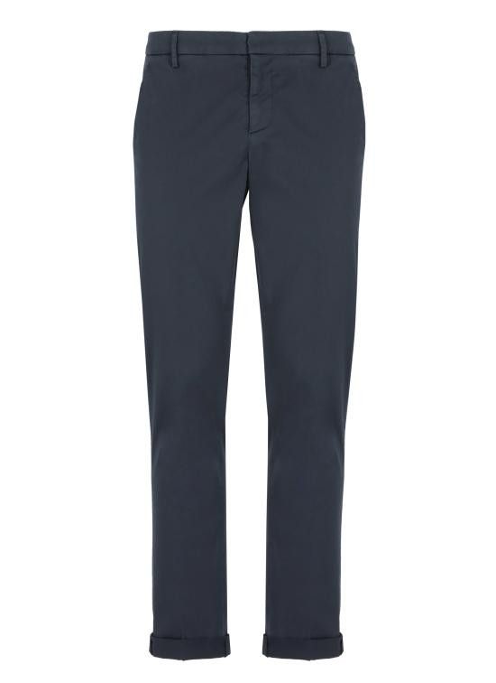 Dondup DONDUP Men Straight Pants UP235 RSE036 PTD890 Blue Size US 34 / EU 50 - 1 Thumbnail
