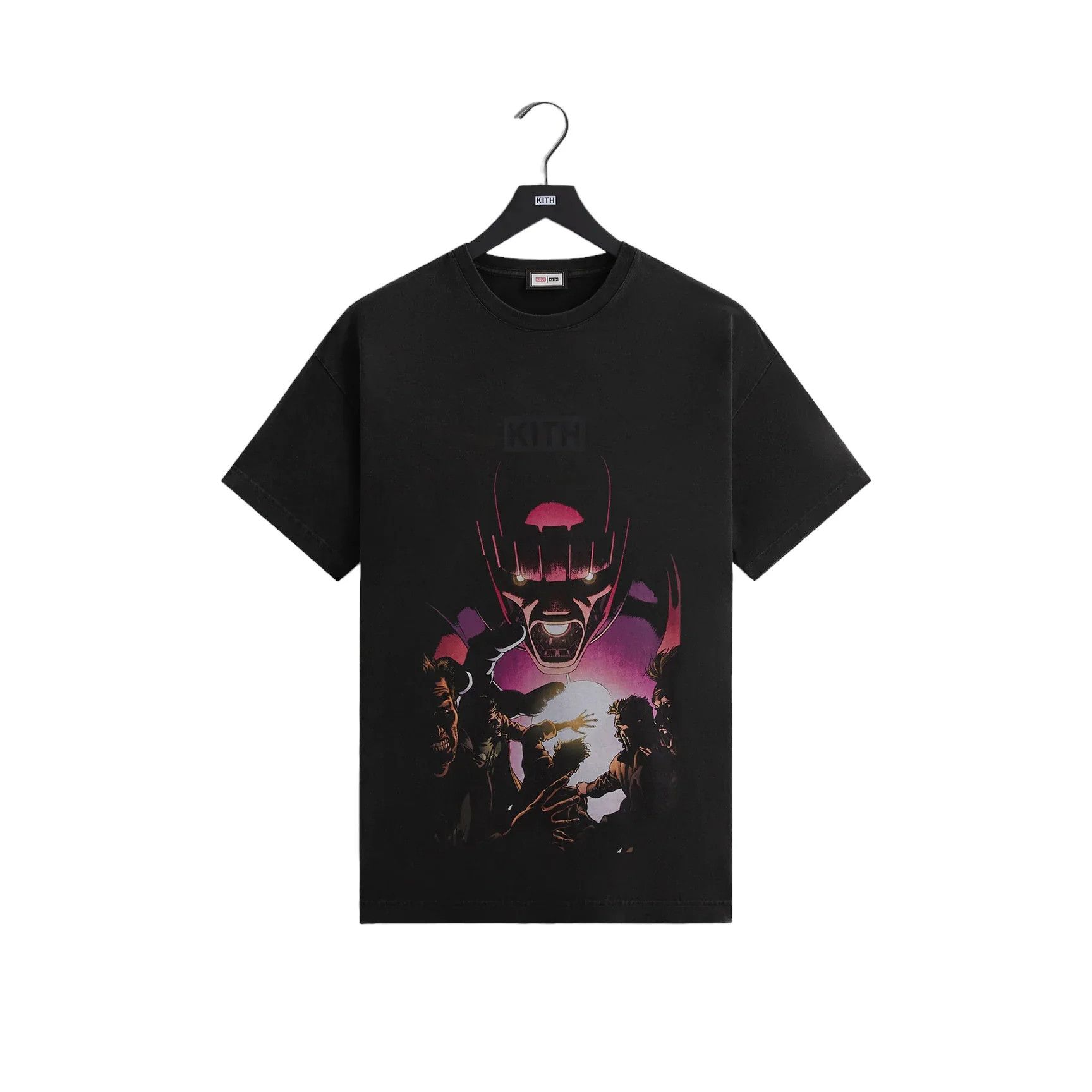 image of Kith X Marvel X-Men Sentinel Vintage Tee in Black, Men's (Size Small)