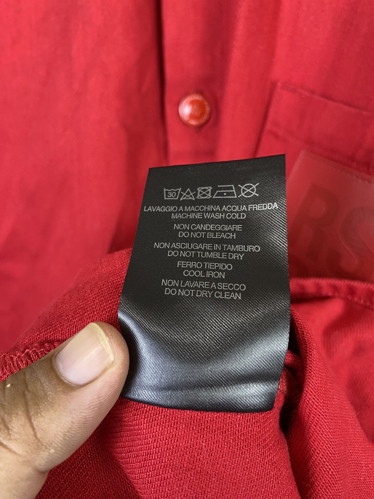 Raf Simons Limited Edition Raf Simons Wing Shya Oversized Denim Shirt Size US M / EU 48-50 / 2 - 9 Thumbnail