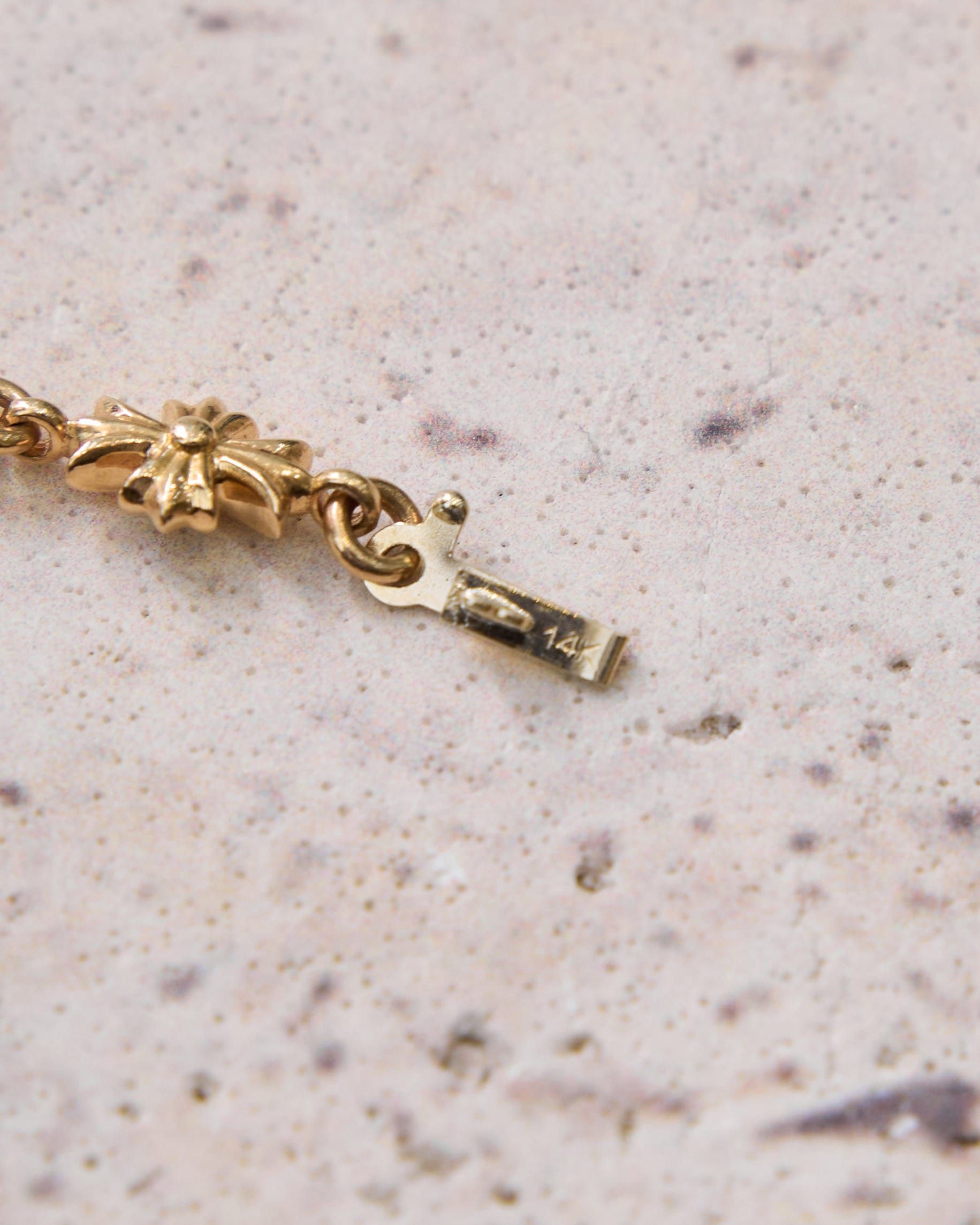 Chrome Hearts CHROME HEARTS Tiny E 22K Gold Bracelet Size ONE SIZE - 8 Thumbnail