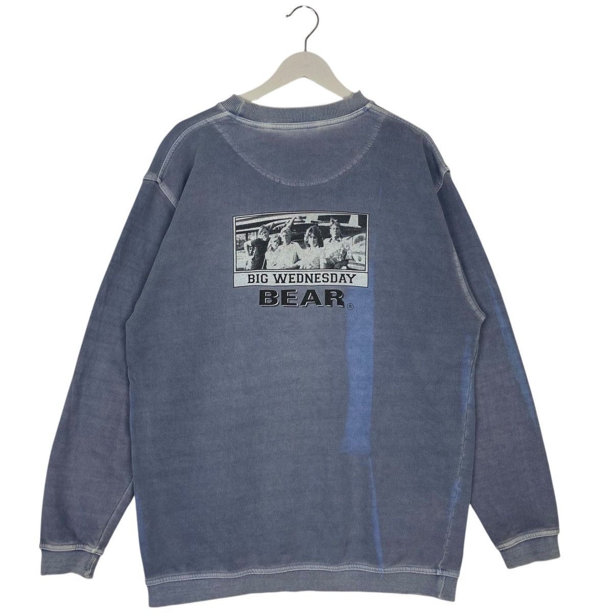 Other Vintage Bear Surfboard Stonewash Sweatshirt Crewneck Blue Size US M / EU 48-50 / 2 - 6 Thumbnail