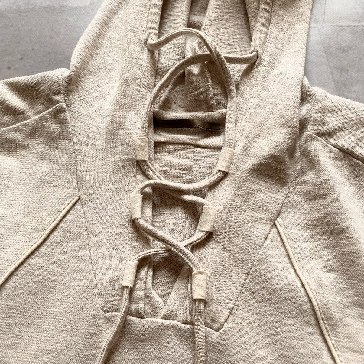 Marithe + Francois Girbaud 00s Archive Marithe Francois Girbaud Avantgarde Hoodie Size US XL / EU 56 / 4 - 6 Thumbnail