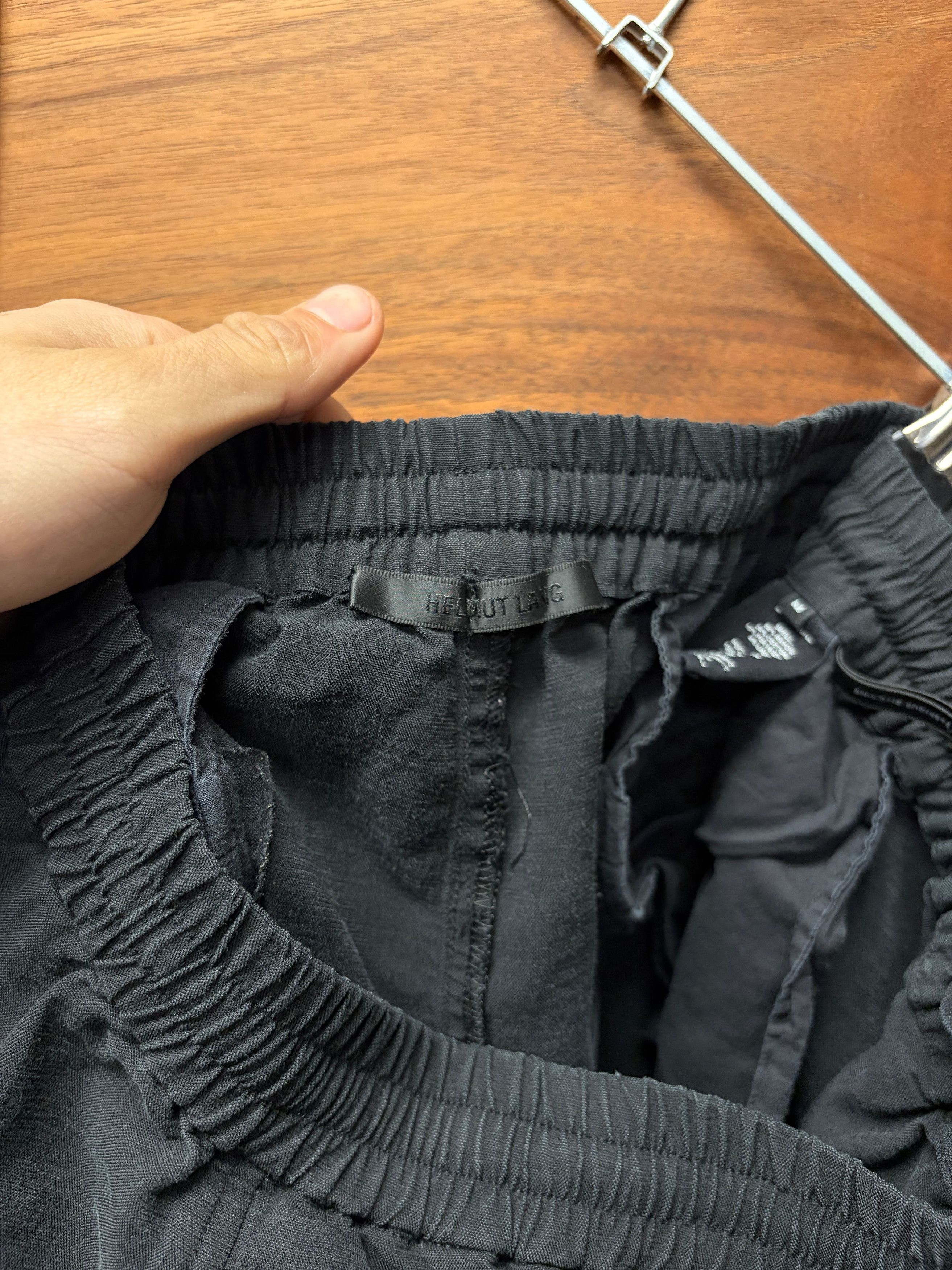 Helmut Lang Helmut Lang Black ‘Relaxed Cut’ Black Trousers Size US 30 / EU 46 - 3 Thumbnail