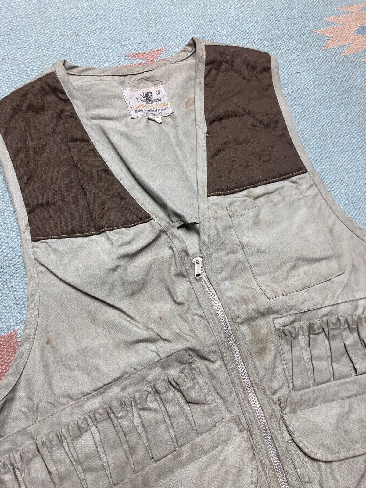 Black Sheep × Vintage VTG black sheep brand hunting shooting vest shotgun game S Size US S / EU 44-46 / 1 - 4 Thumbnail