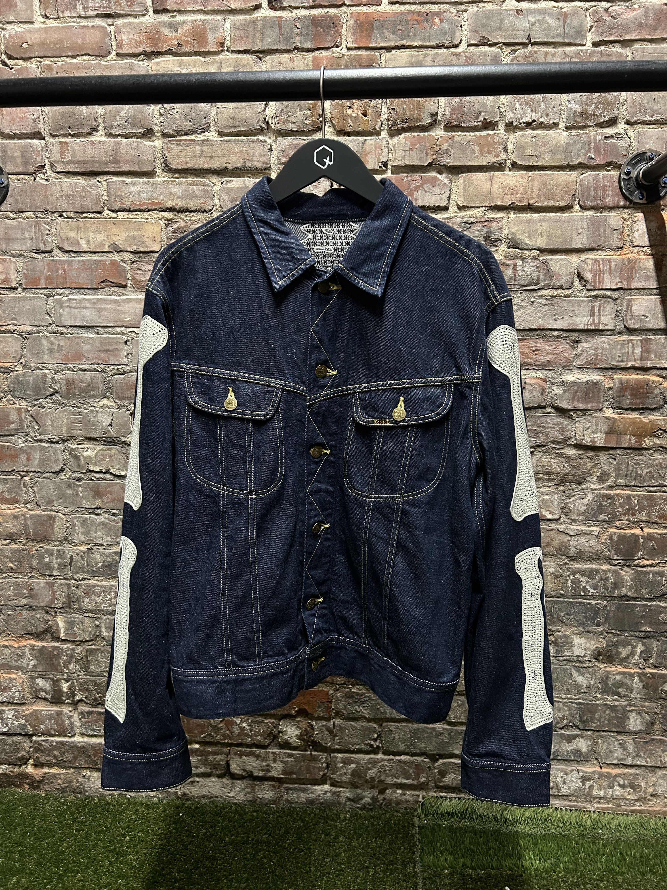 Kapital Skeleton Denim Jacket | Grailed