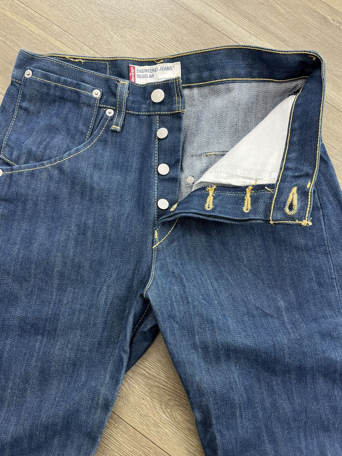 Levi's Vintage Clothing 1999s Vintage Levi’s Engineered Japan Indigo Baggy Jeans Size US 29 - 6 Thumbnail