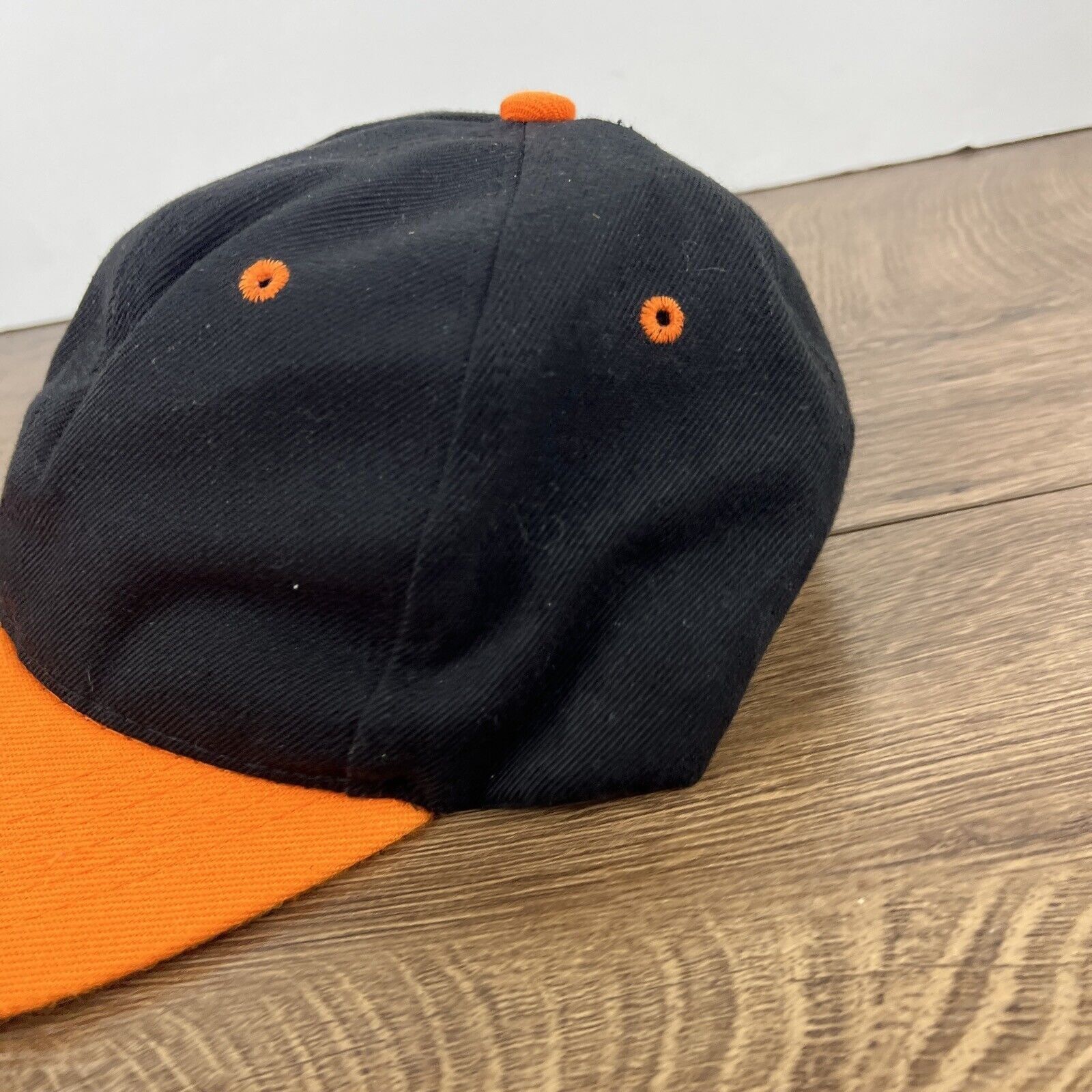 Other Black Orange Baseball Hat Adjustable Adult Size Hat Black Ca Size ONE SIZE - 7 Thumbnail