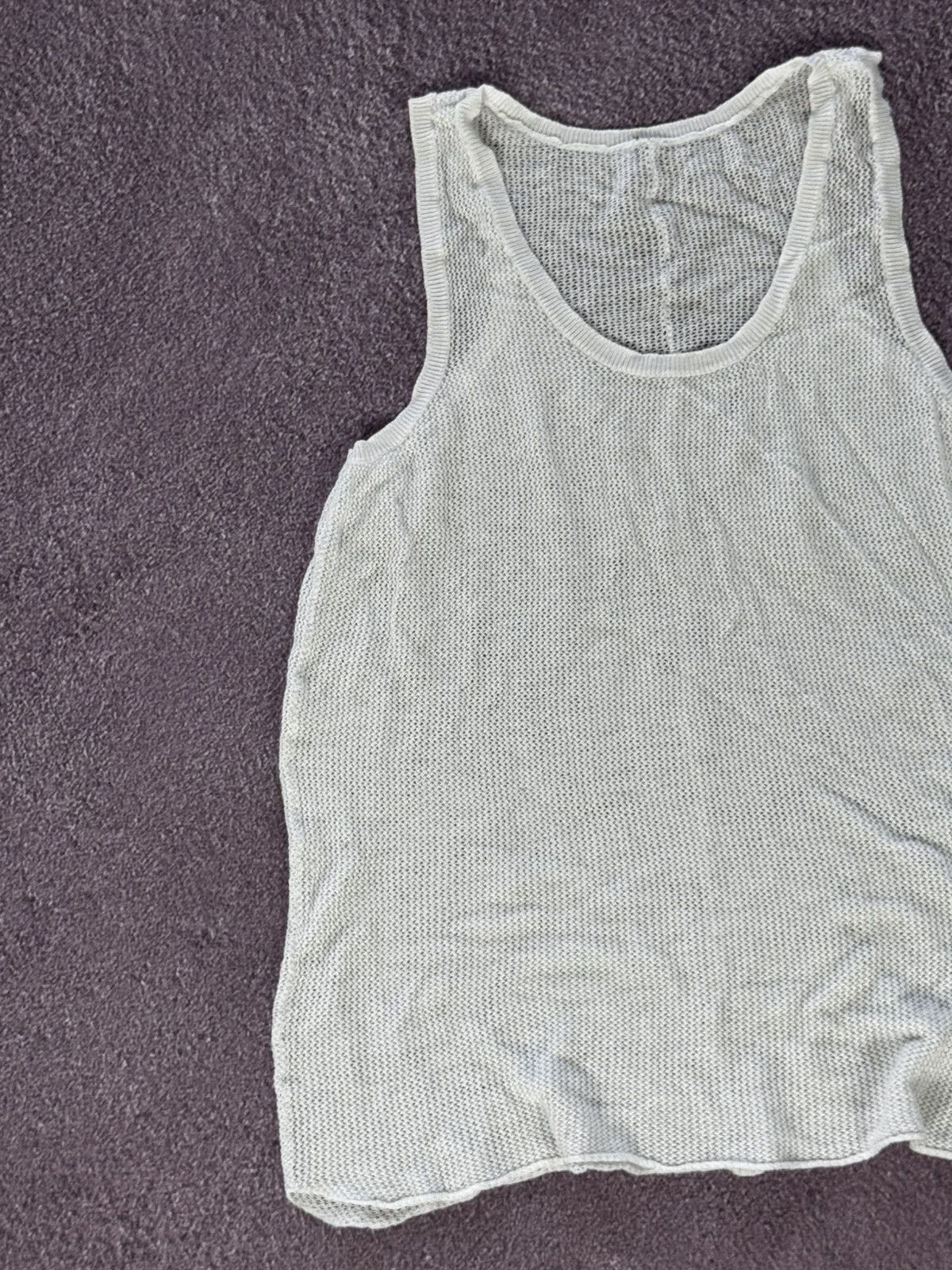 Vintage Avant Garde Vintage Classic White Tank Top Size US L / EU 52-54 / 3 - 4 Thumbnail