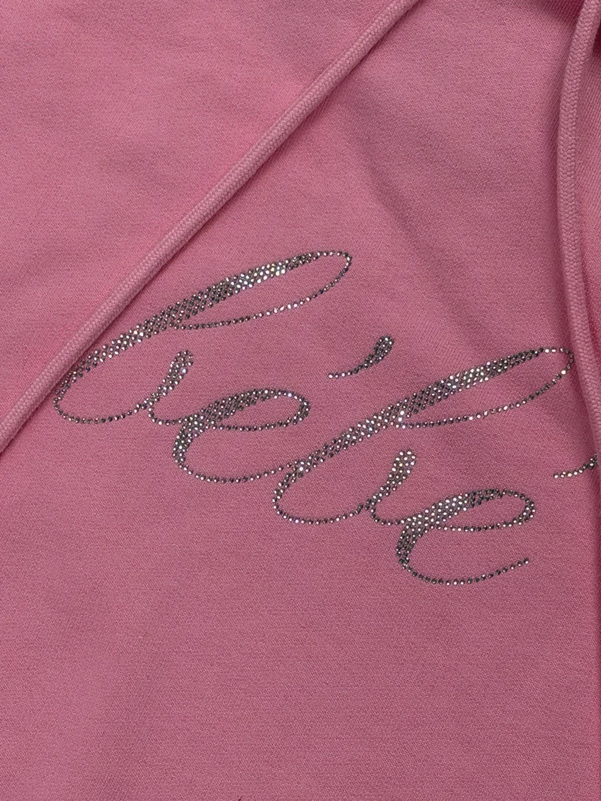 Balenciaga Balenciaga Bébé Rhinestones Pink Oversized Hoodie Size US S / EU 44-46 / 1 - 4 Thumbnail