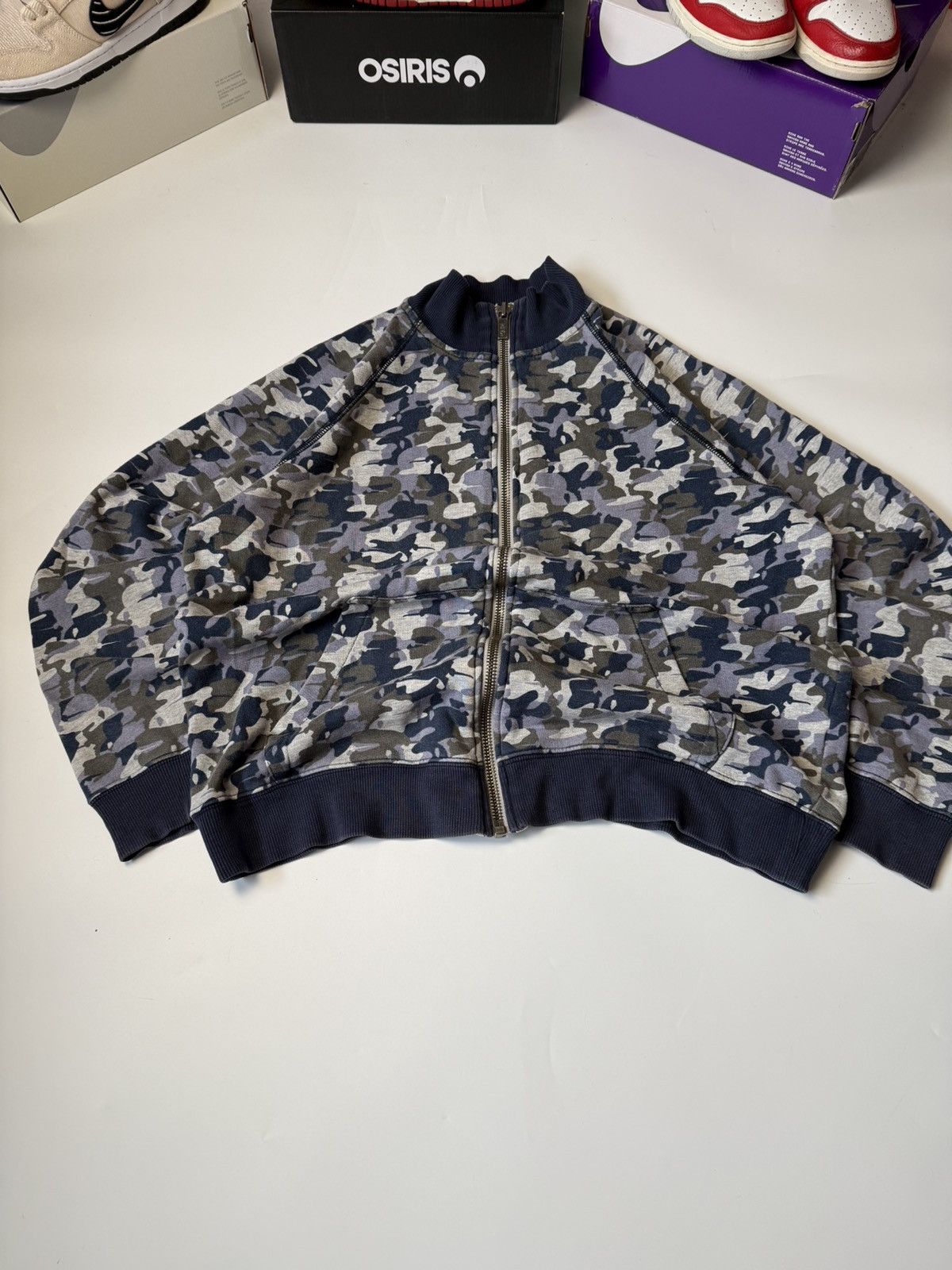 Karl Lagerfeld × Vintage Karl Lagerfeld zip hoodie Size US L / EU 52-54 / 3 - 5 Thumbnail