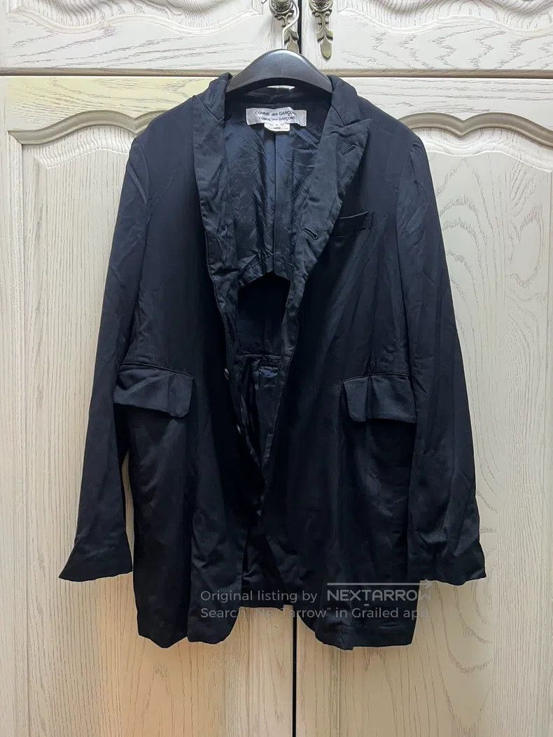 Comme des Garcons Comme des Garcons Black blazer jacket Size S / US 4 / IT 40 - 1 Thumbnail