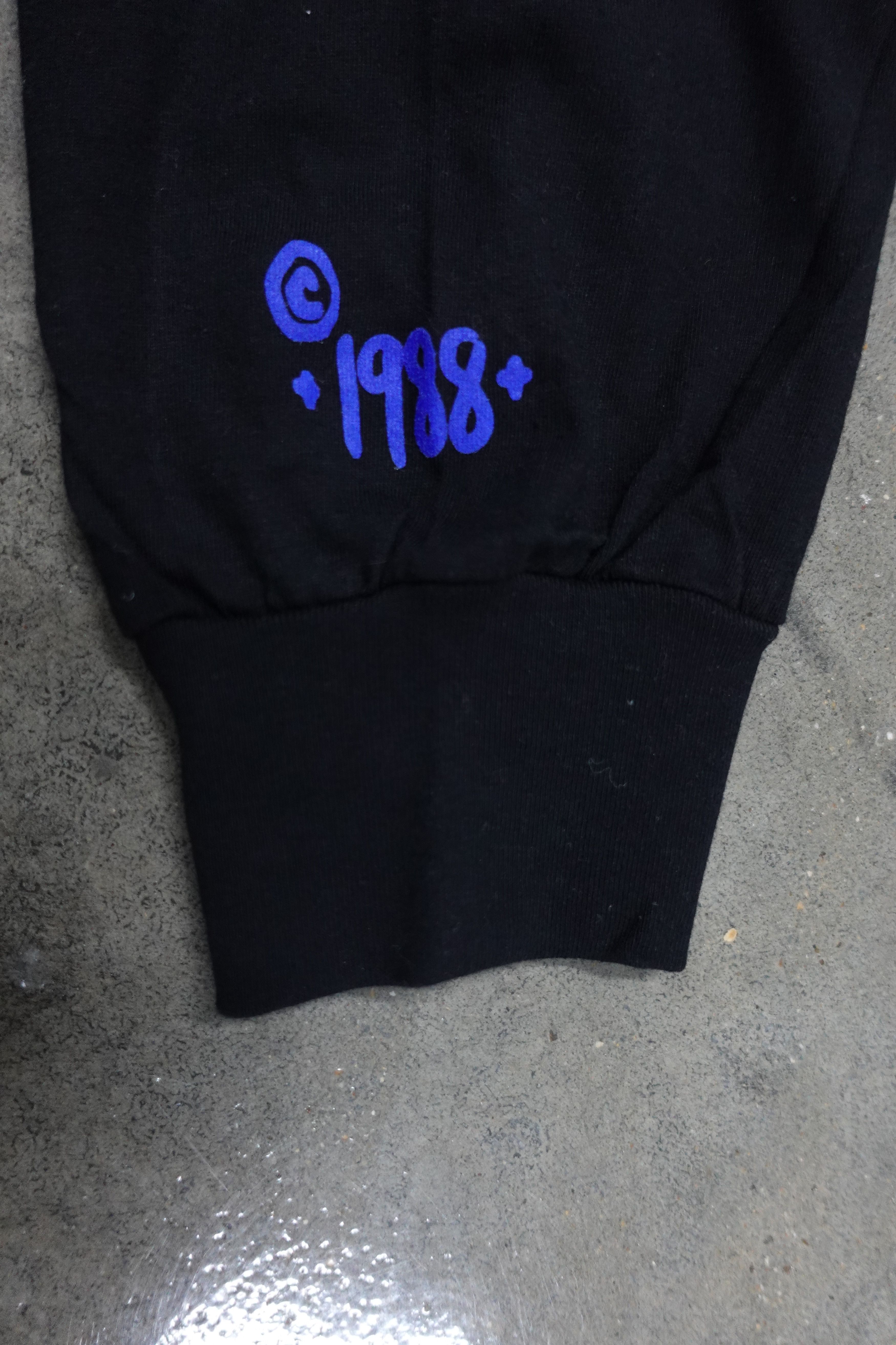 Chrome Hearts CHROME HEARTS 1988 LONG SLEEVE T SHIRT BLACK BLUE Size US XL / EU 56 / 4 - 4 Thumbnail