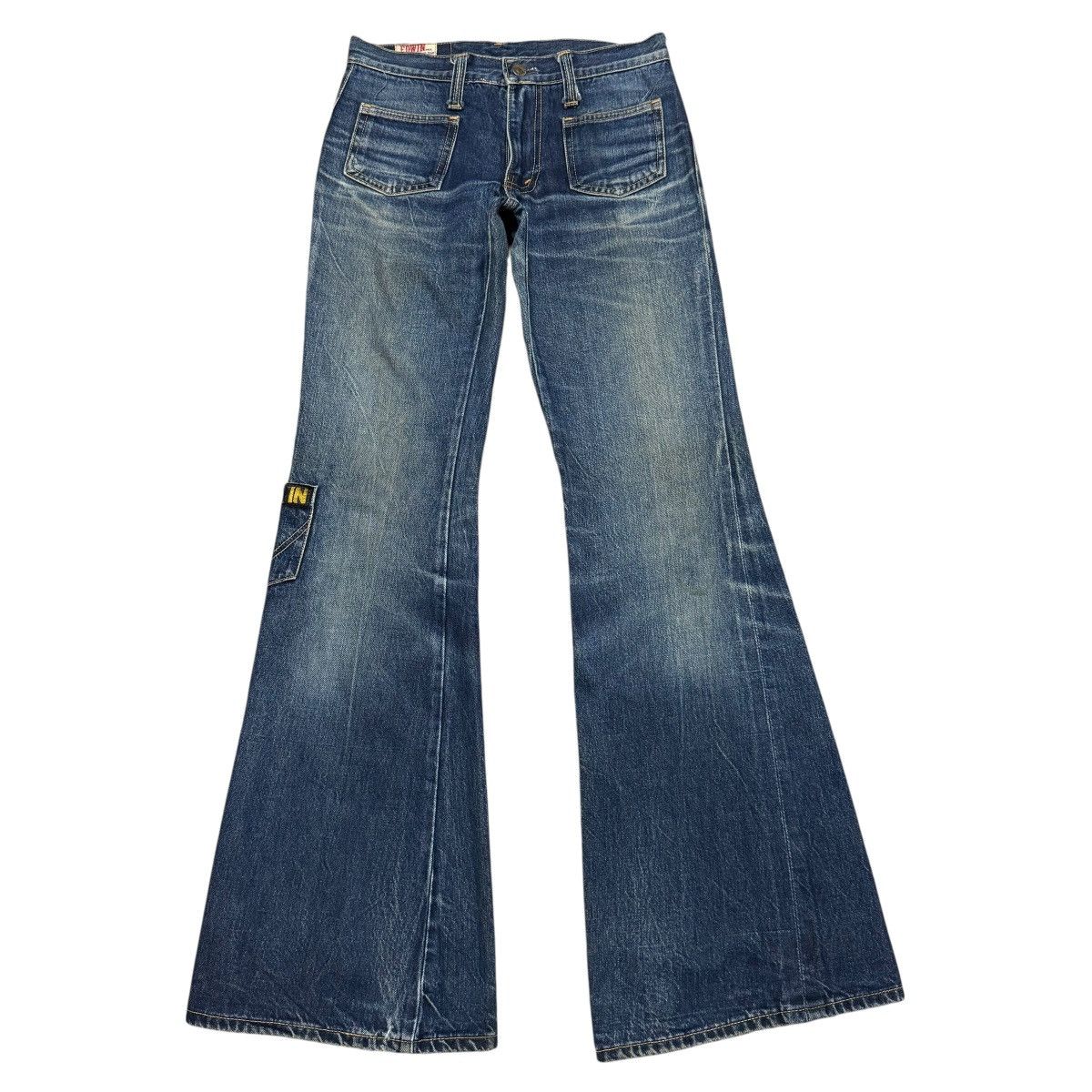 Edwin Vintage Edwin Denim Bell Bottom Jeans Size US 27 - 2 Thumbnail