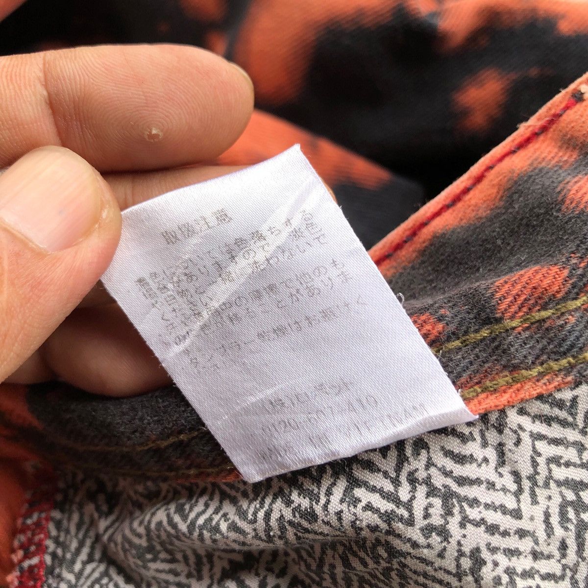 Japanese Brand Japanese NARROW STANDART reworked die denim Size US 31 - 10 Thumbnail