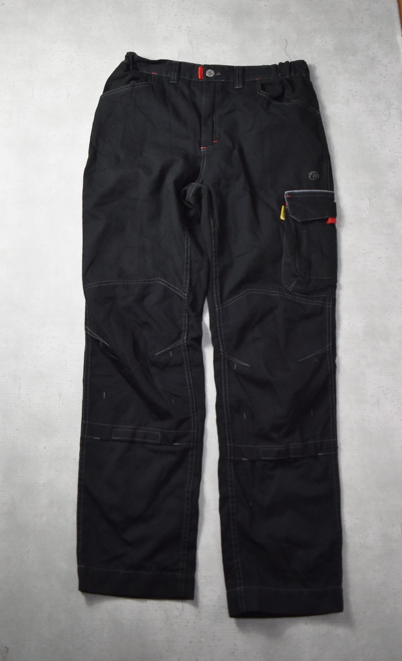 image of Vintage Tech Cargo Pants 0-10-139 67.3 in Black, Men's (Size 33)