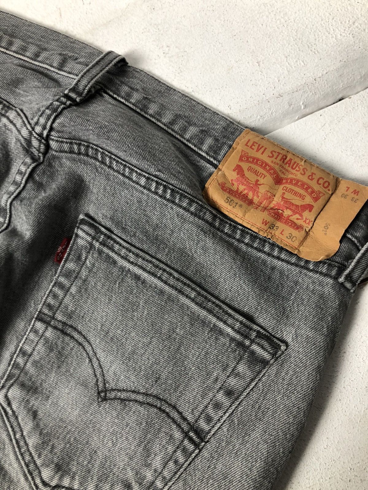 Levi's American Retro Style Levis Classic Pants 501 Y2K Japanese Size US 33 - 5 Thumbnail