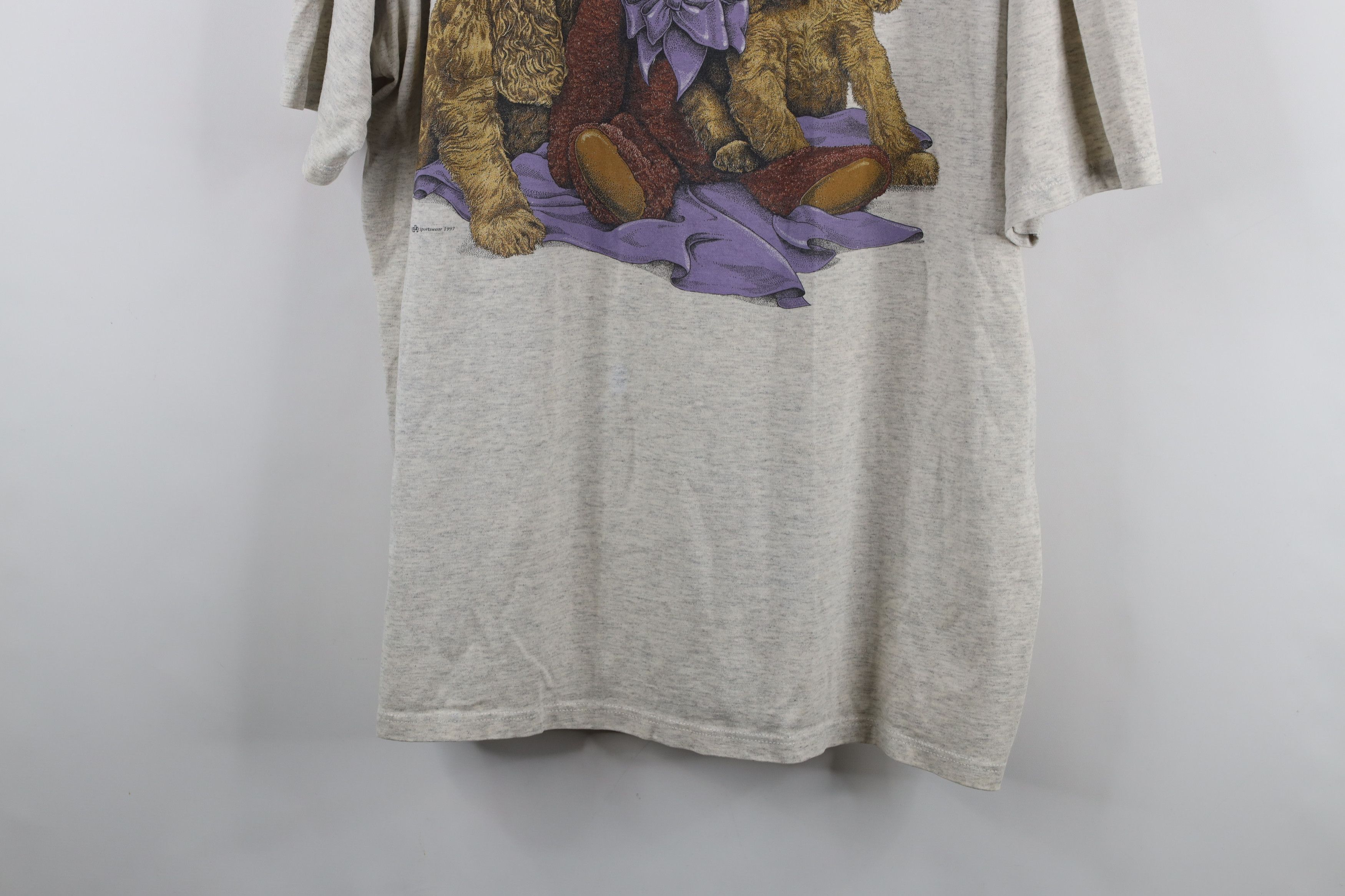 Vintage Vintage 90s Streetwear Teddy Bear Short Sleeve T-Shirt USA Size XL / US 12-14 / IT 48-50 - 3 Thumbnail