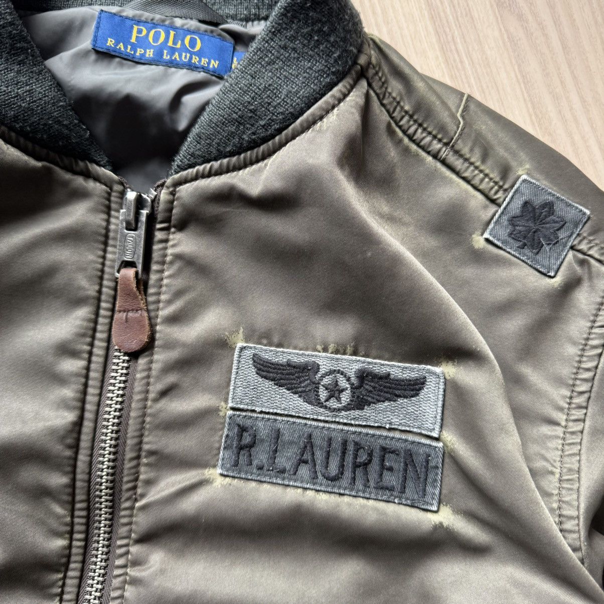 Polo Ralph Lauren Polo Ralph Lauren Jacket Military Bomber Field Patches L Size US L / EU 52-54 / 3 - 3 Thumbnail