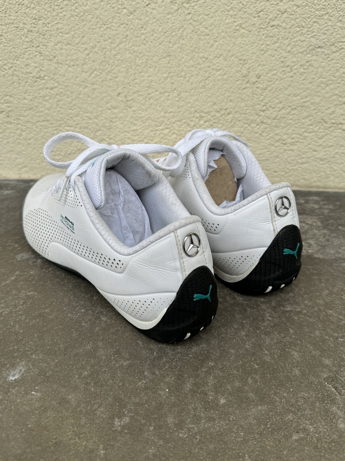 Puma Puma vintage Mercedes AMG Speedcat y2k Rare Moto Sneakers Size US 9.5 / EU 42-43 - 4 Thumbnail