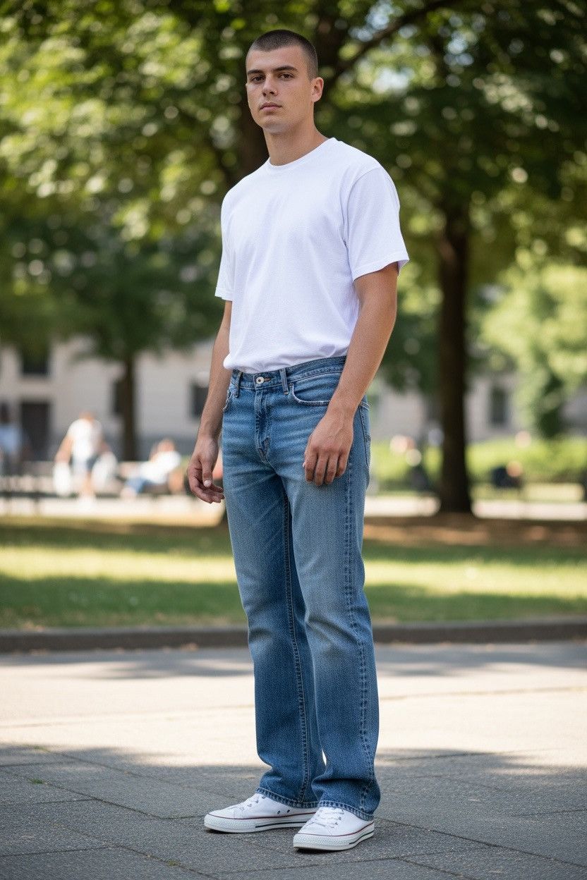 Levi's Vintage Levi’s 507 Faded Jean Size US 30 / EU 46 - 1 Thumbnail