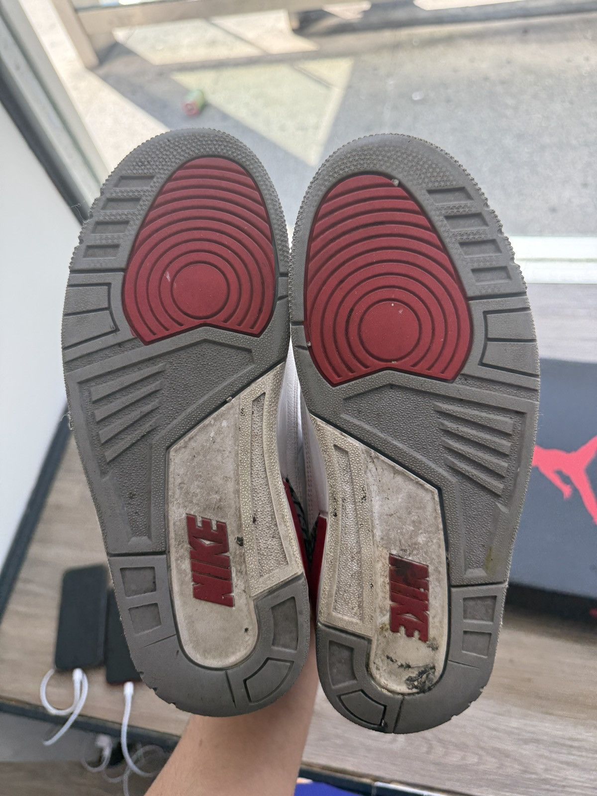 Jordan Brand Jordan Retro 3 Fire Red Size US 7 / EU 40 - 7 Thumbnail