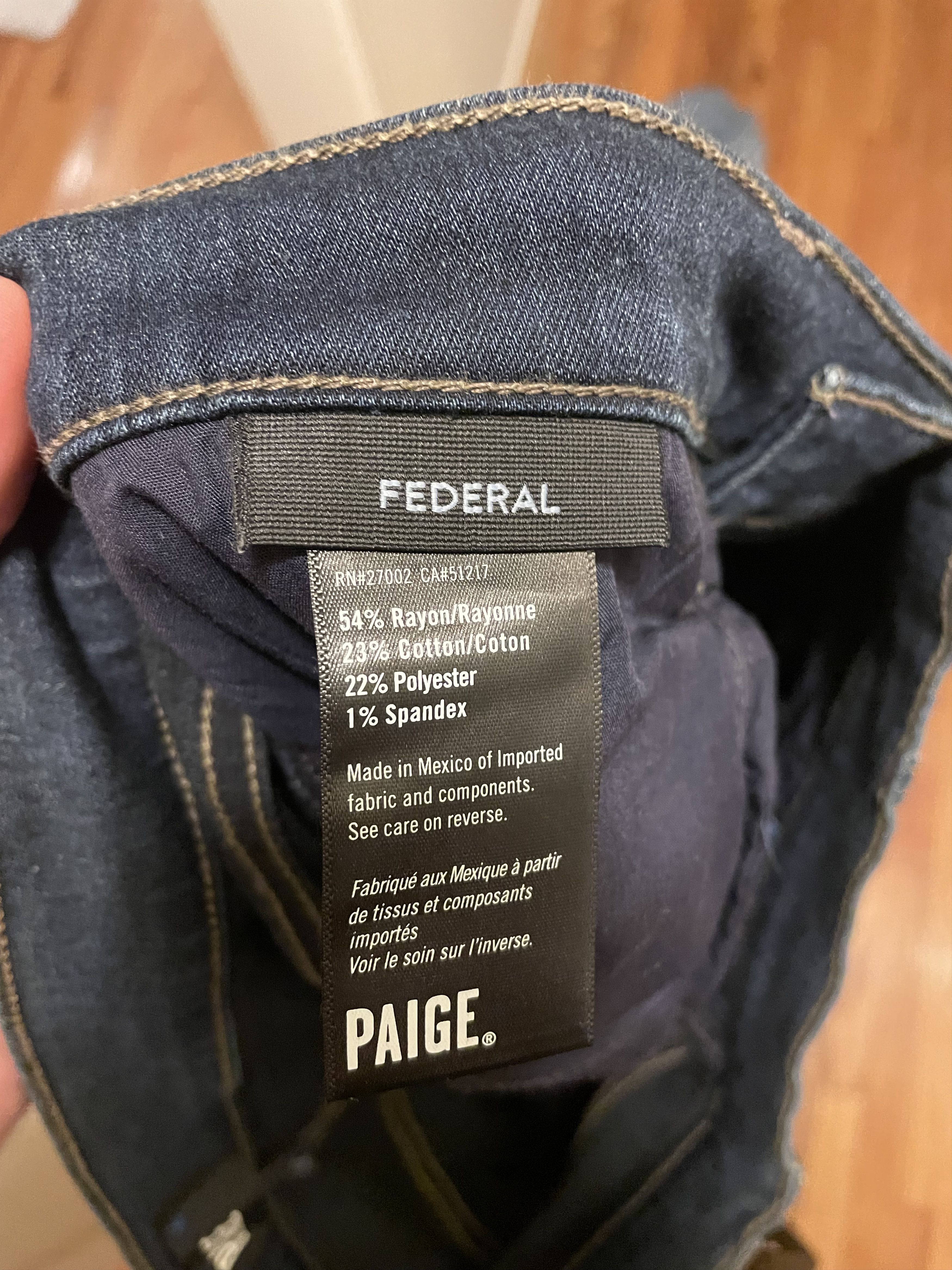 Paige Paige Federal Jean Size US 34 / EU 50 - 4 Thumbnail