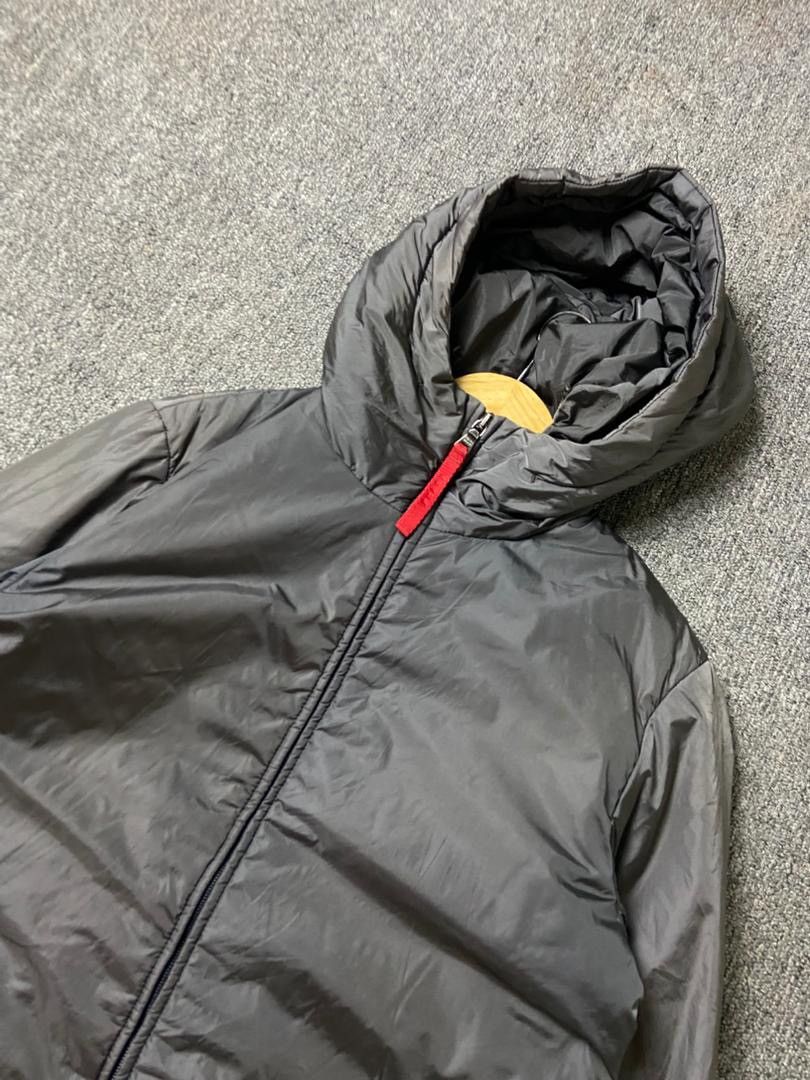 Prada Prada Sport Nylon Padded Hooded Long Jacket (180) Size US XS / EU 42 / 0 - 16 Thumbnail