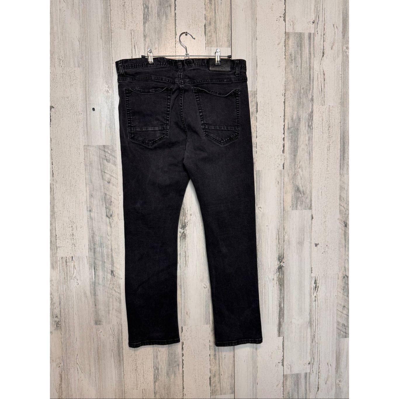 Other True Luck Black Denim Jeans Men’s 36x30 Straight Leg Classic Size US 36 / EU 52 - 3 Thumbnail
